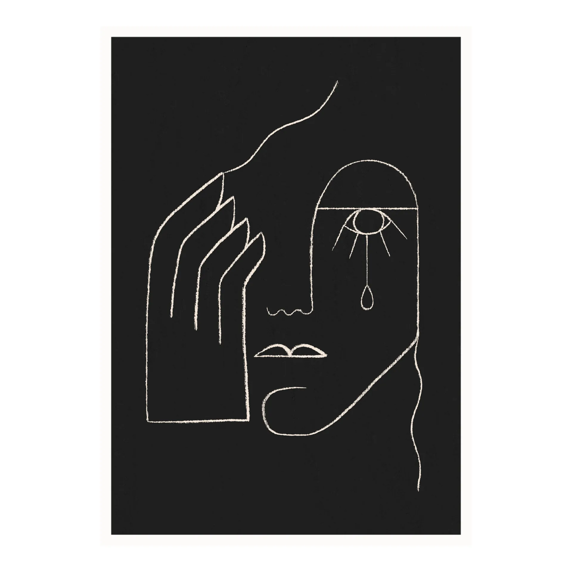 Póster Single Tear, 30x40 cm Paper Collective