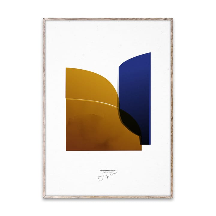 Póster Sketchbook Abstract 04, 50x70 cm Paper Collective