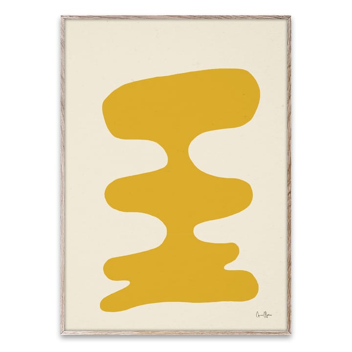 Póster Soft Yellow, 50x70 cm Paper Collective