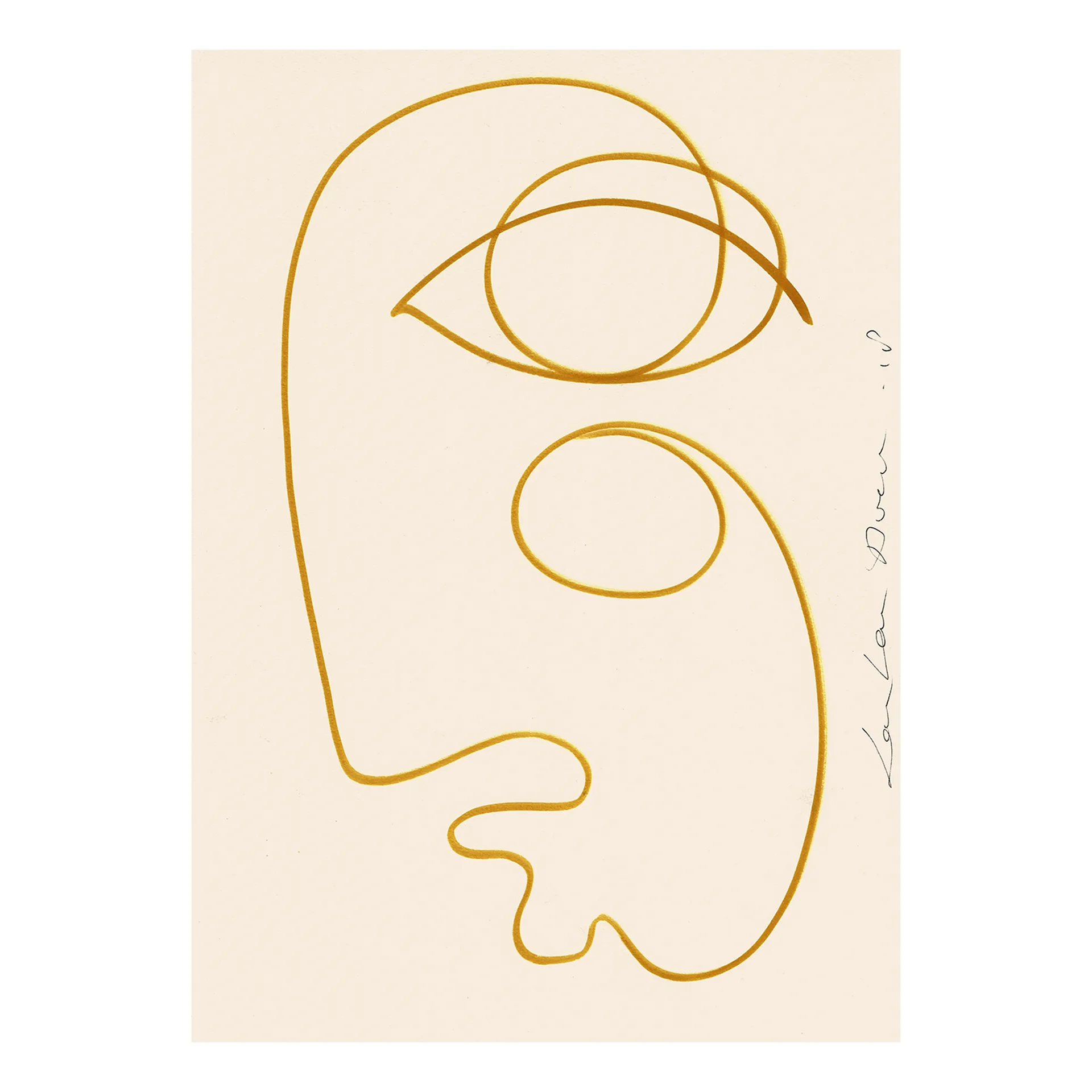 Póster Sun-kissed, 50x70 cm Paper Collective