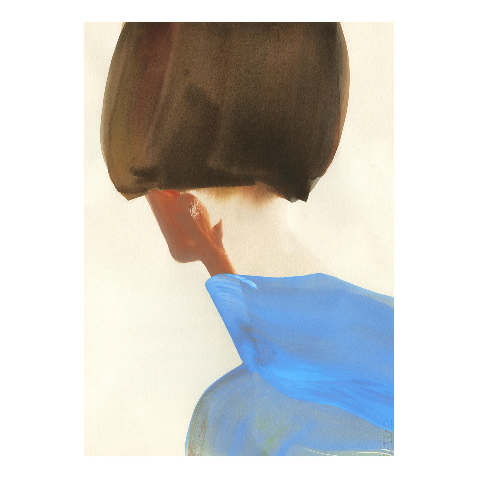 Póster The Blue Cape, 30x40 cm Paper Collective