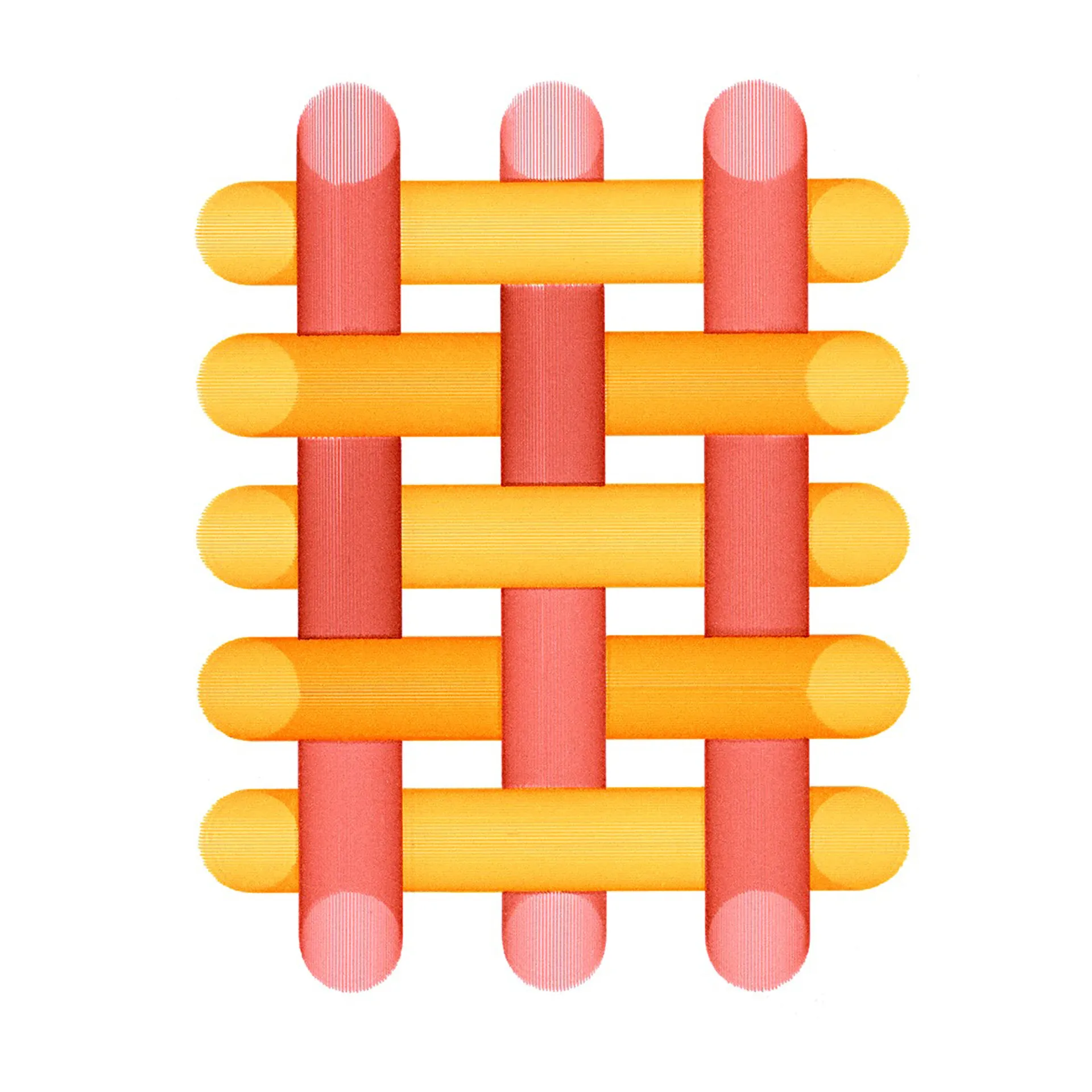 Poster The Weave , 30x40 cm Paper Collective