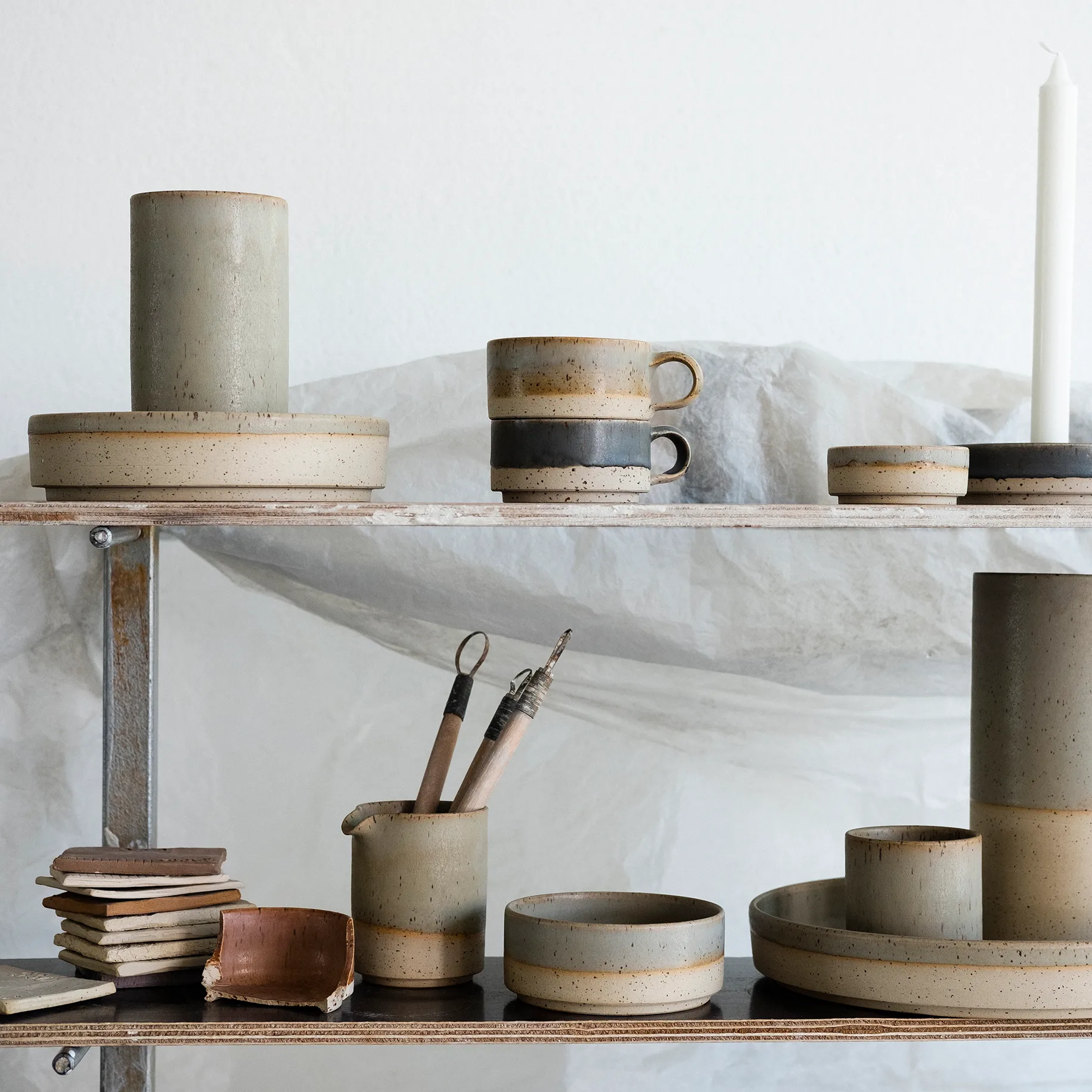 Vaso pequeno Paradis Lowkey, natural Paradisverkstaden