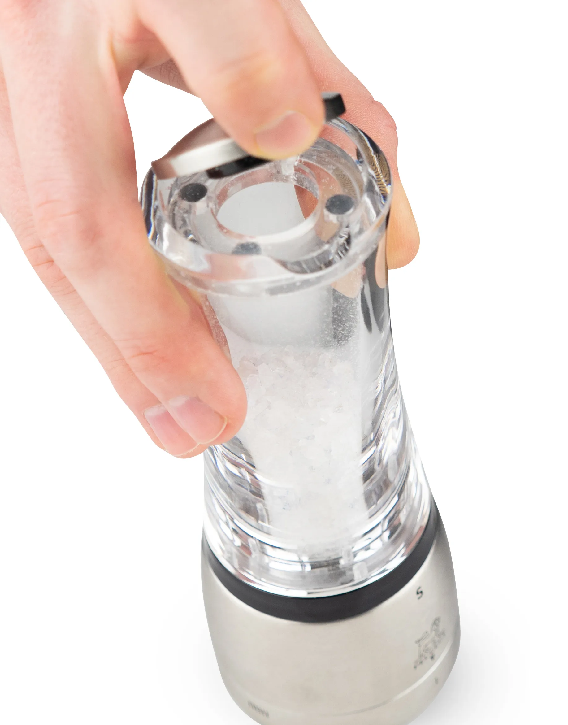 Daman Z moinho de sal 16 cm, Preto Peugeot