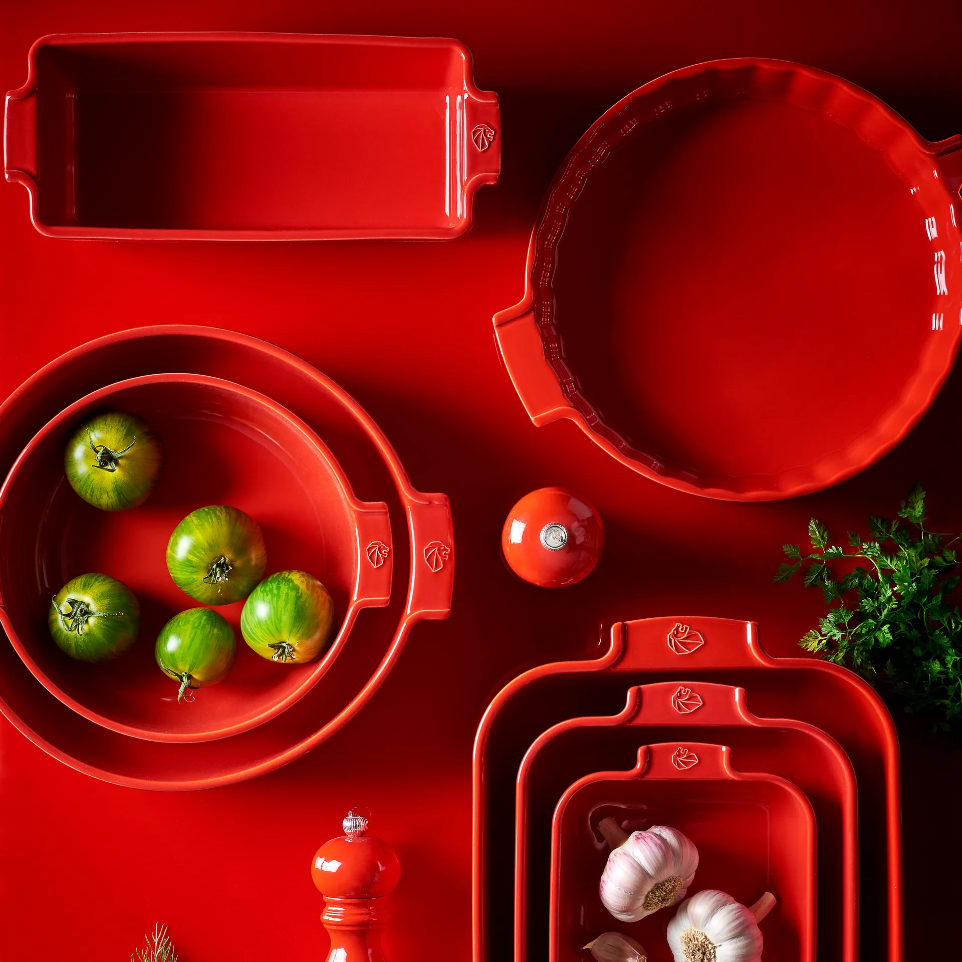 Forma para pão Appolia 31 cm, vermelho Peugeot