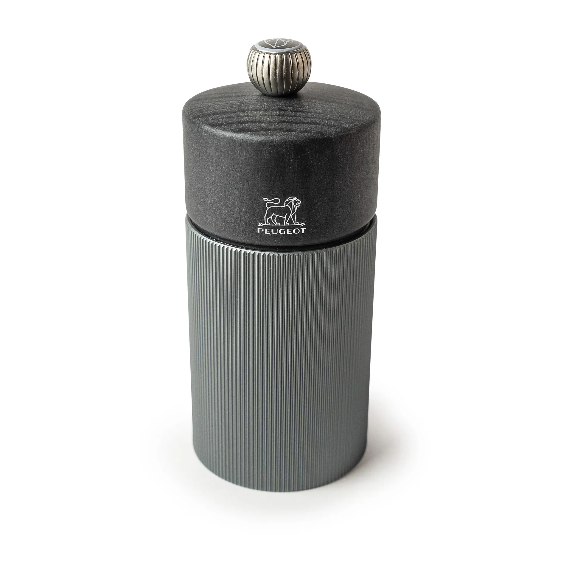 Line Dark moinho de sal 12 cm, Madeira-alumínio Peugeot