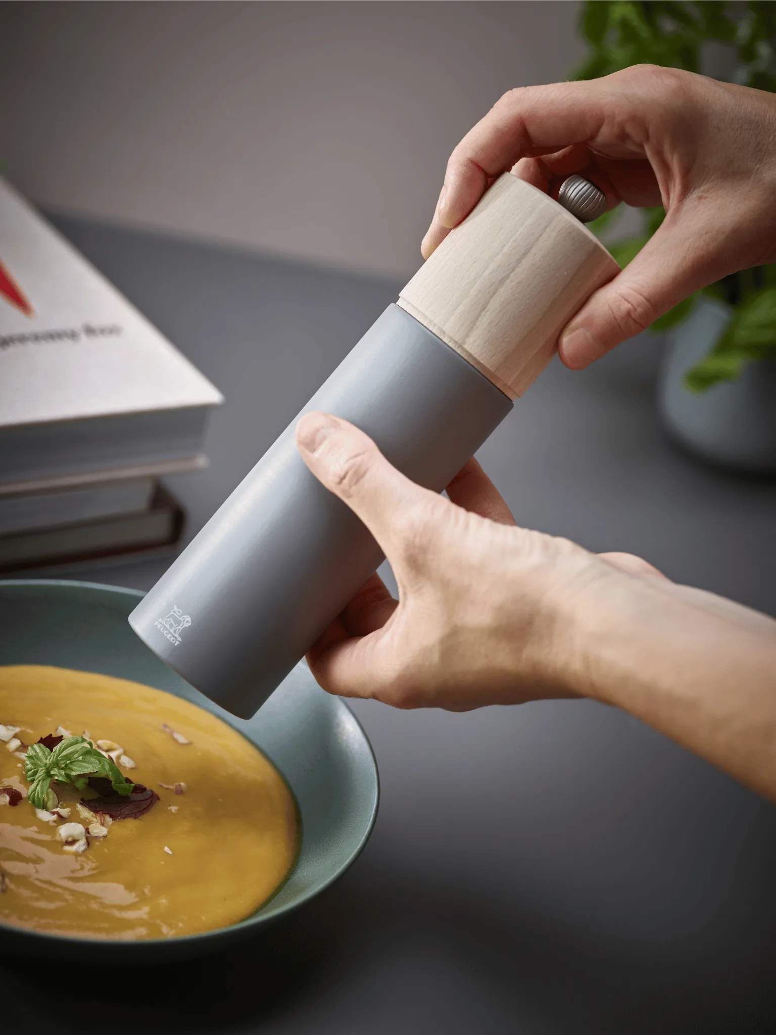 Moinho de pimenta Boreal 21 cm, Rock grey Peugeot