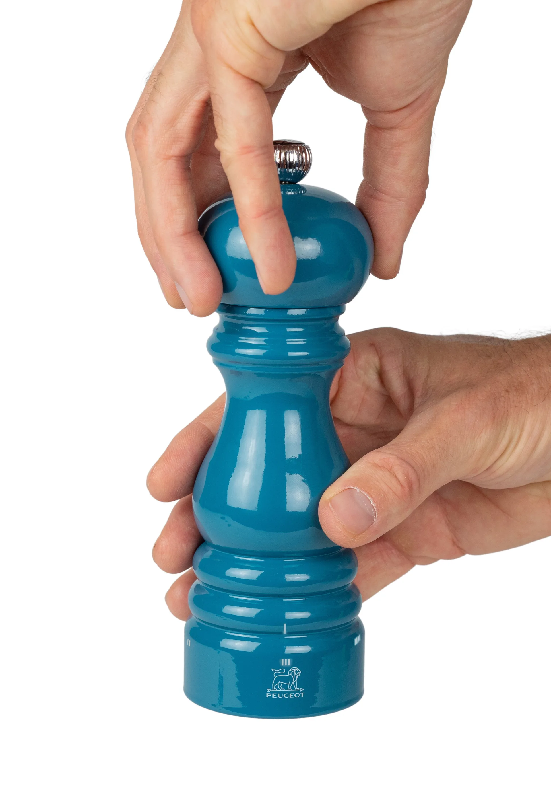 Moinho de pimenta Parisrama 18 cm, Madeira-pacific blue Peugeot