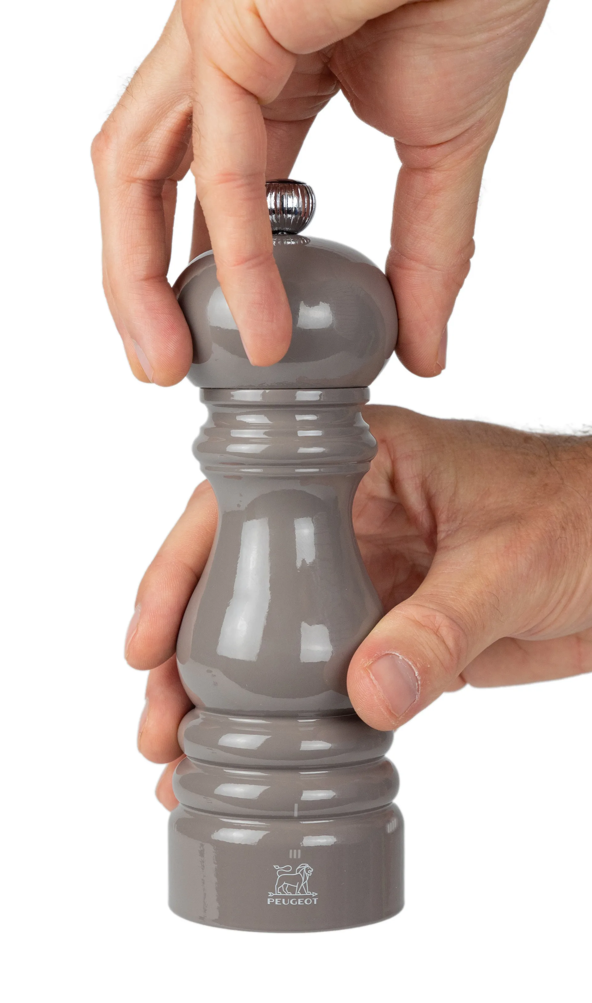 Moinho de pimenta Parisrama 18 cm, Madeira-smoked grey Peugeot