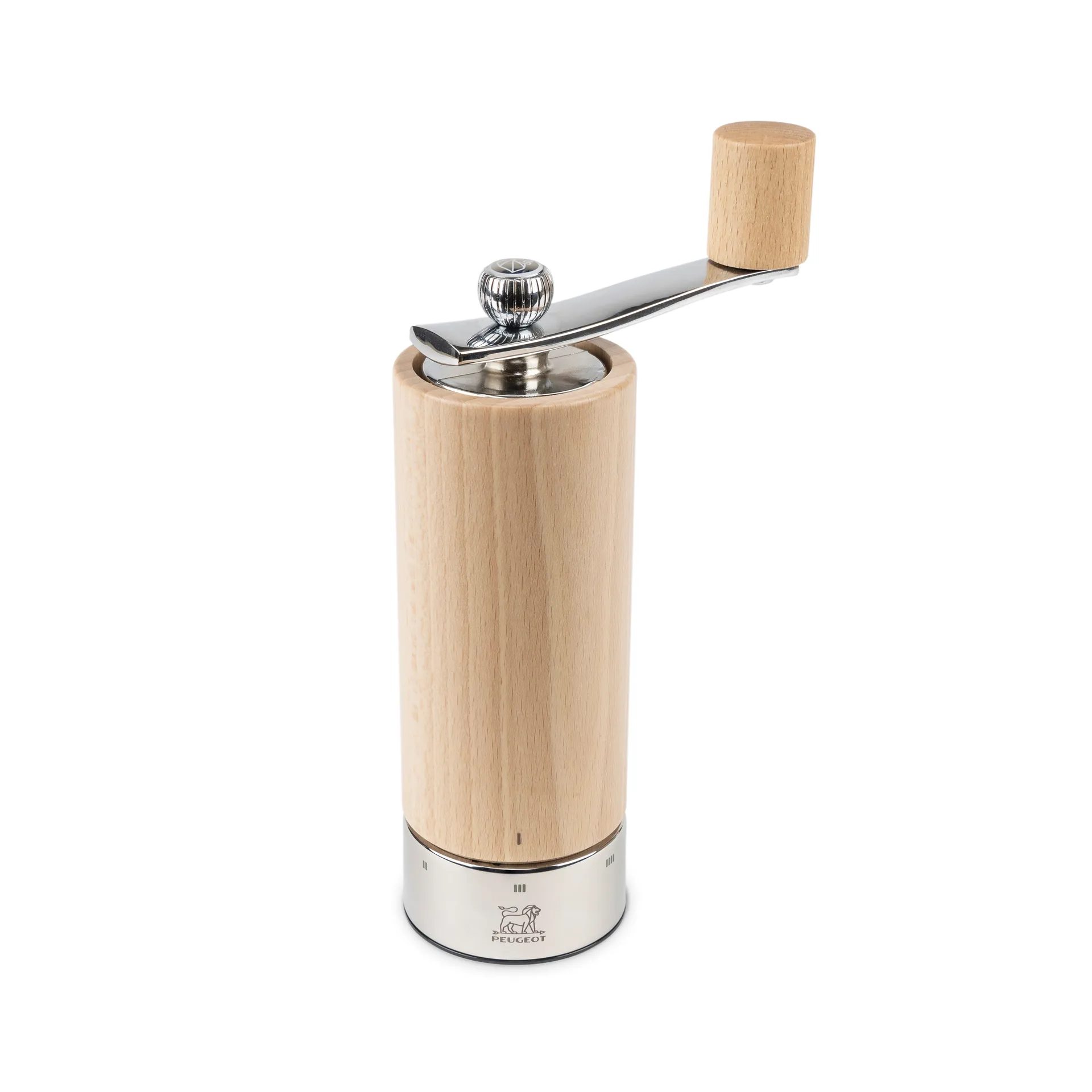 Moinho de sal com manivela Isen u'select, natural Peugeot