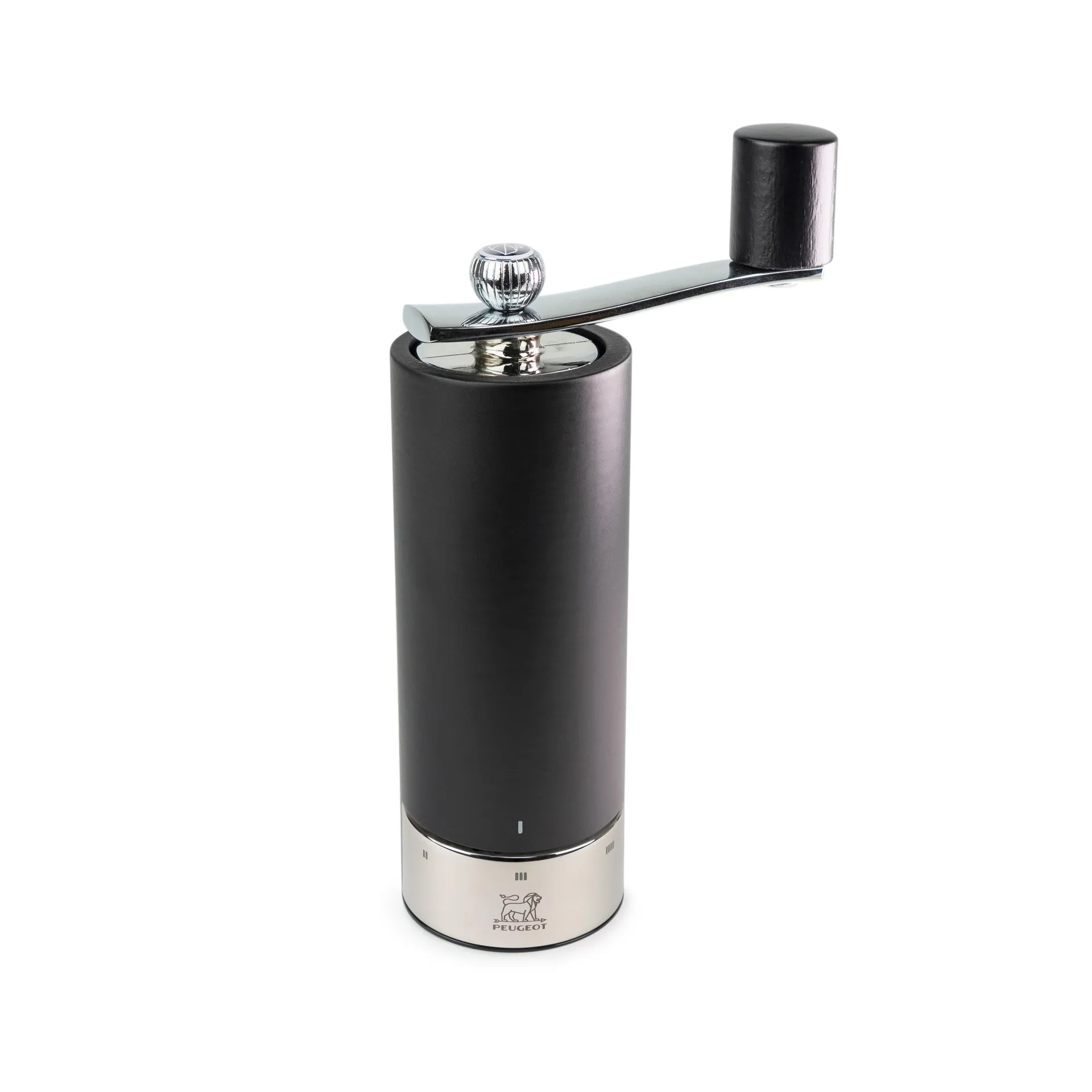 Moinho de sal com manivela Isen u'select, preto Peugeot
