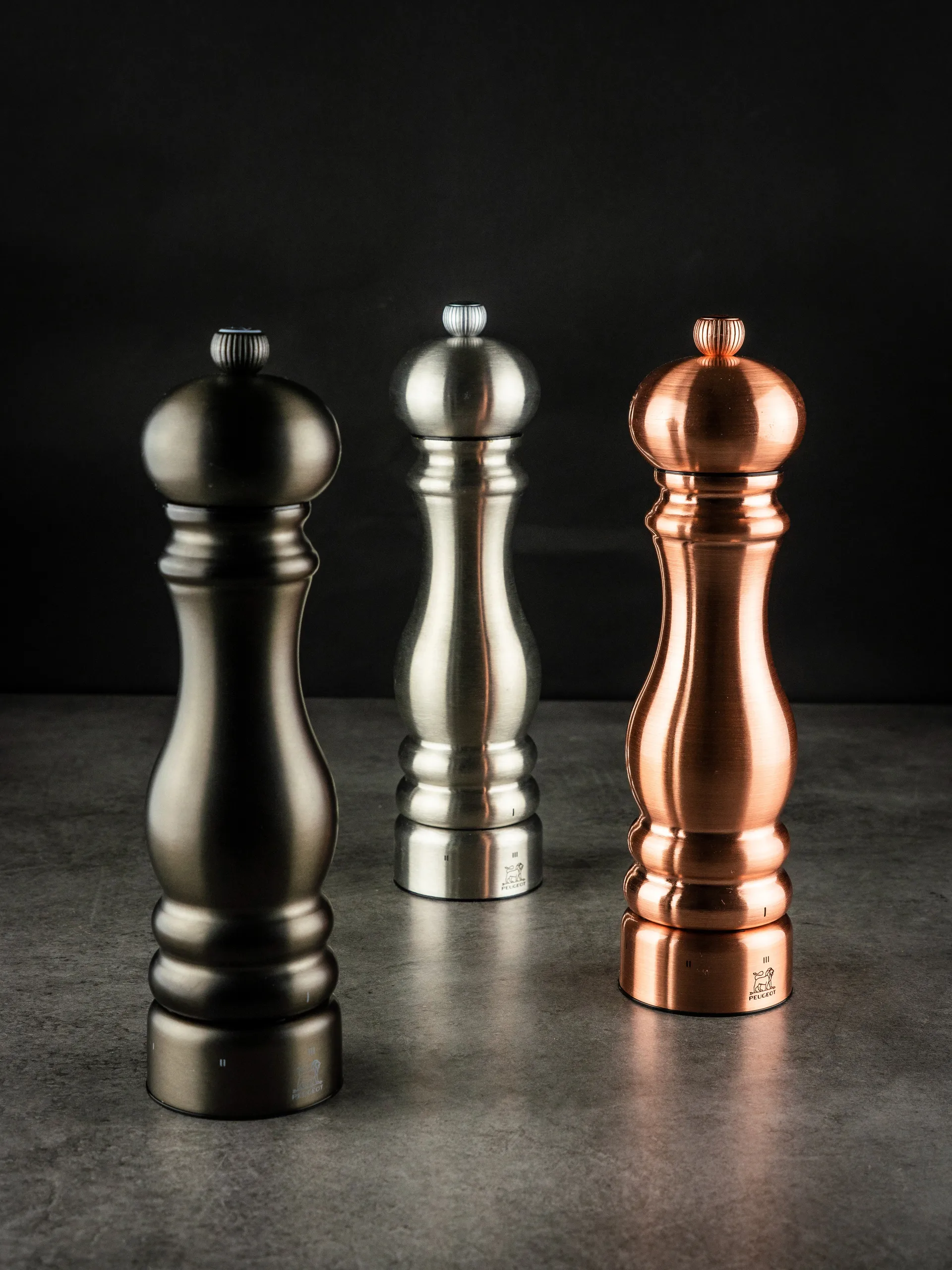 Paris Chef moinho de sal 22 cm, Carbono Peugeot