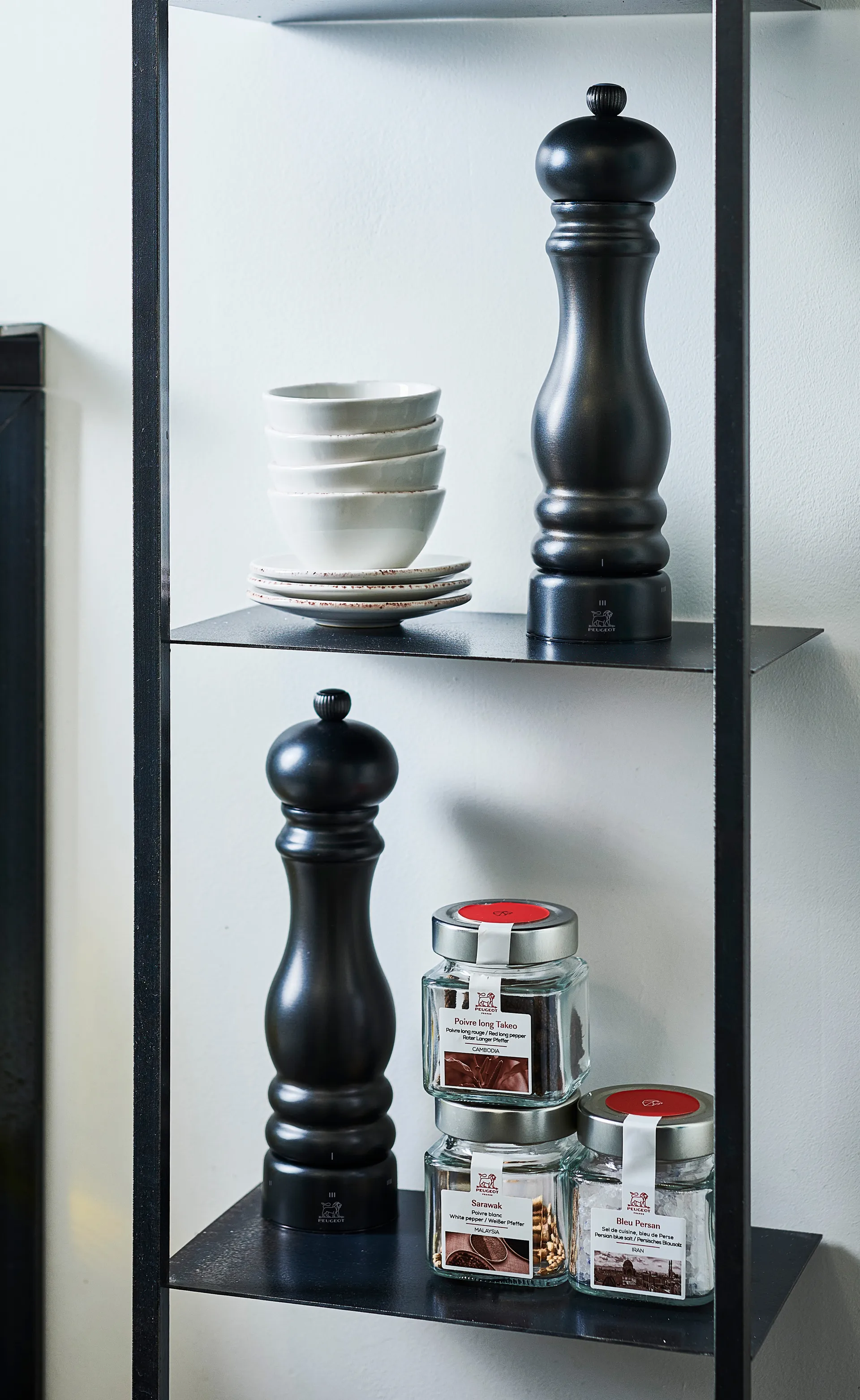 Paris Chef u'Select Z moinho de sal 22cm, Carbono Peugeot