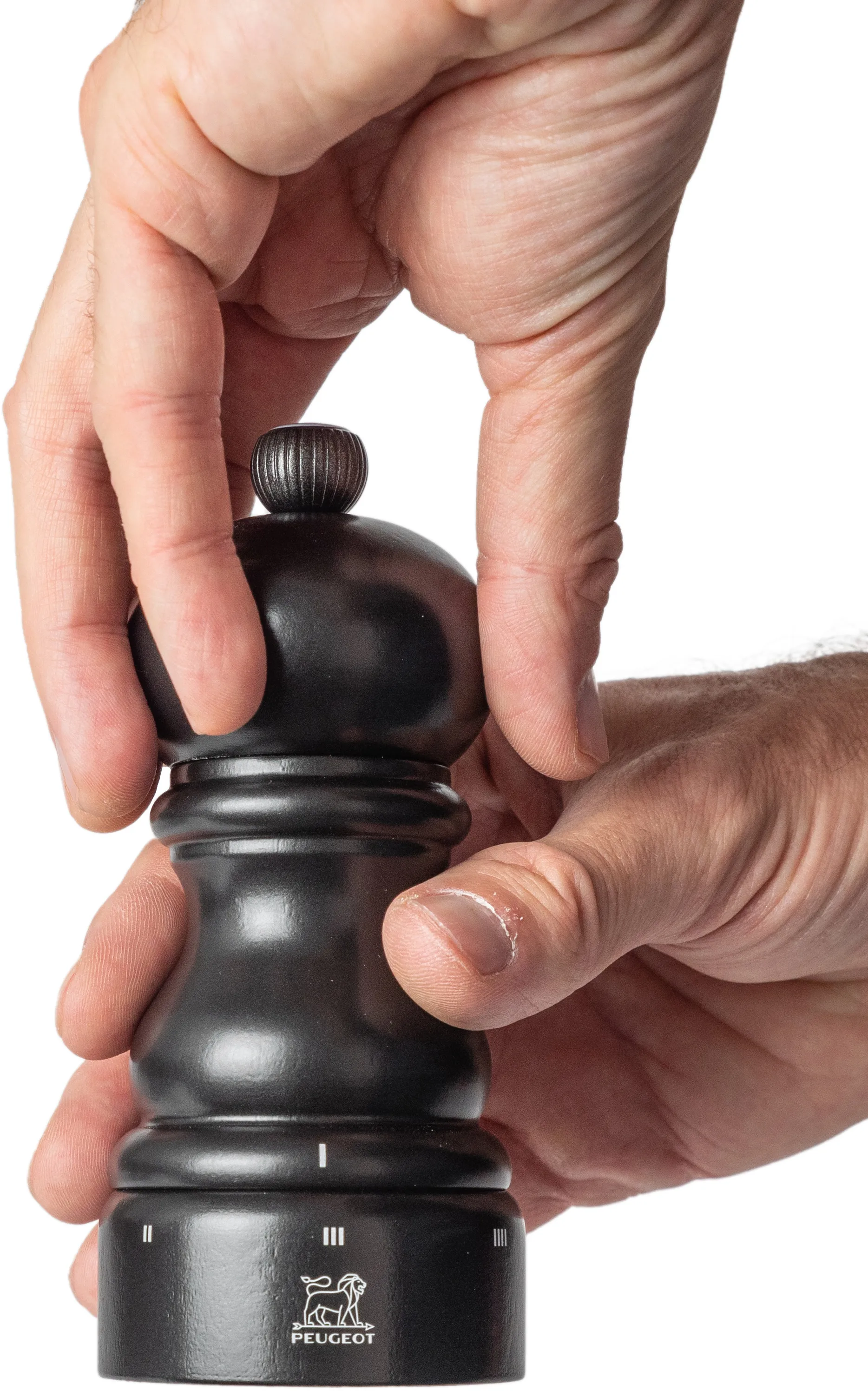 Paris u'Select Z moinho de sal 12 cm, Preto acetinado Peugeot