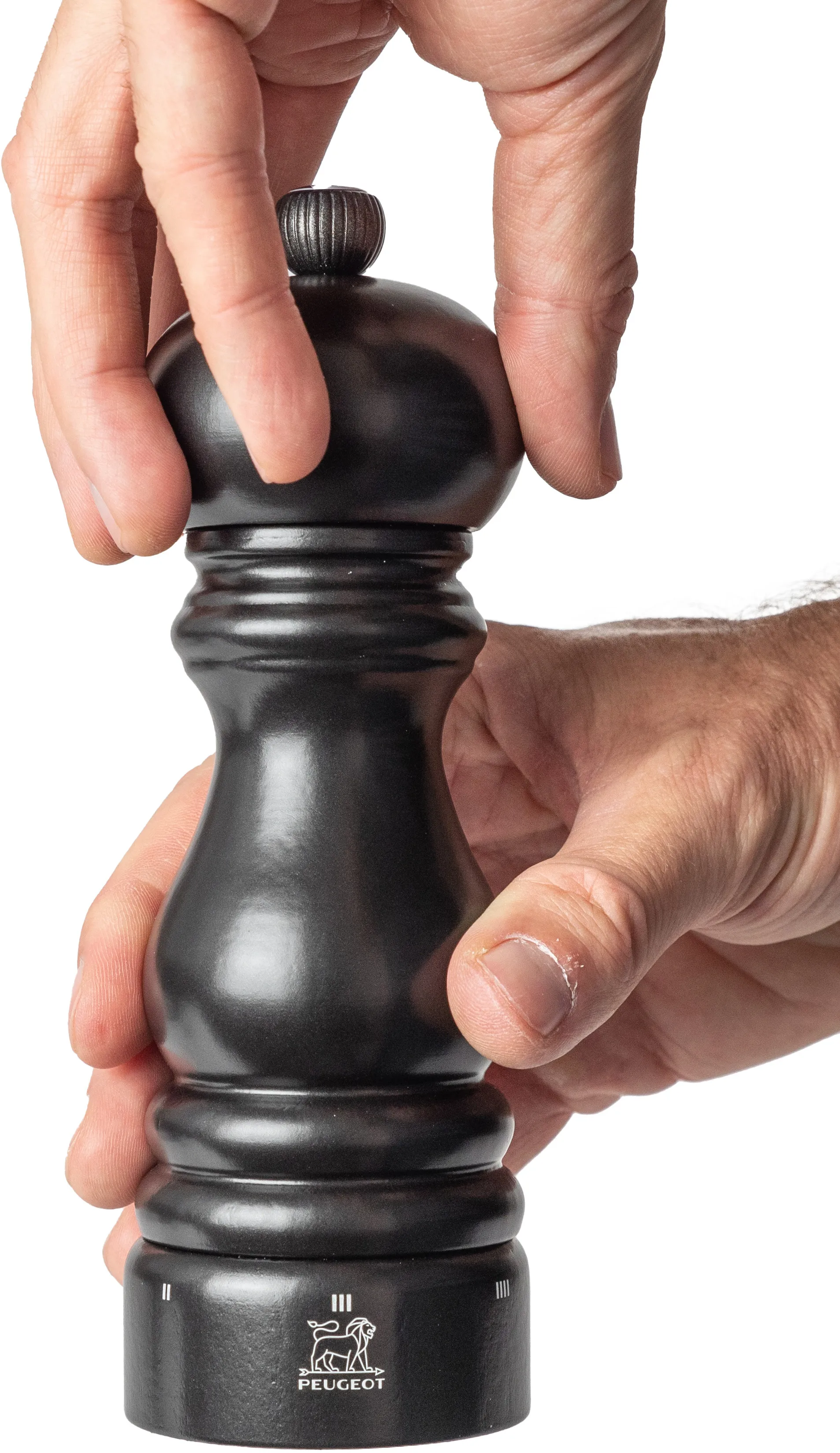 Paris u'Select Z moinho de sal 18 cm, Preto acetinado Peugeot