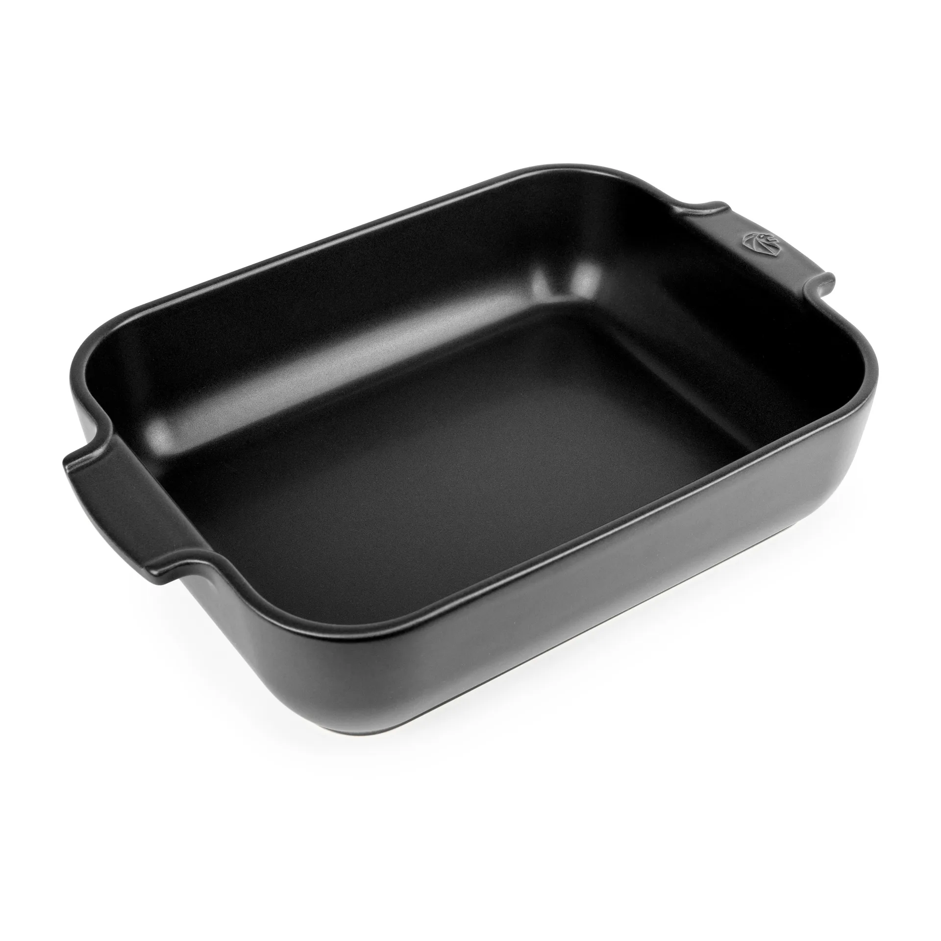 Travessa de cerâmica Appolia 22x32 cm, Preto cetim Peugeot