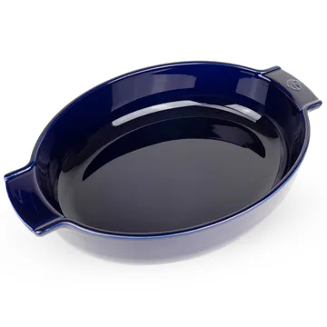 Travessa de cerâmica oval Appolia 40 cm - azul - Peugeot