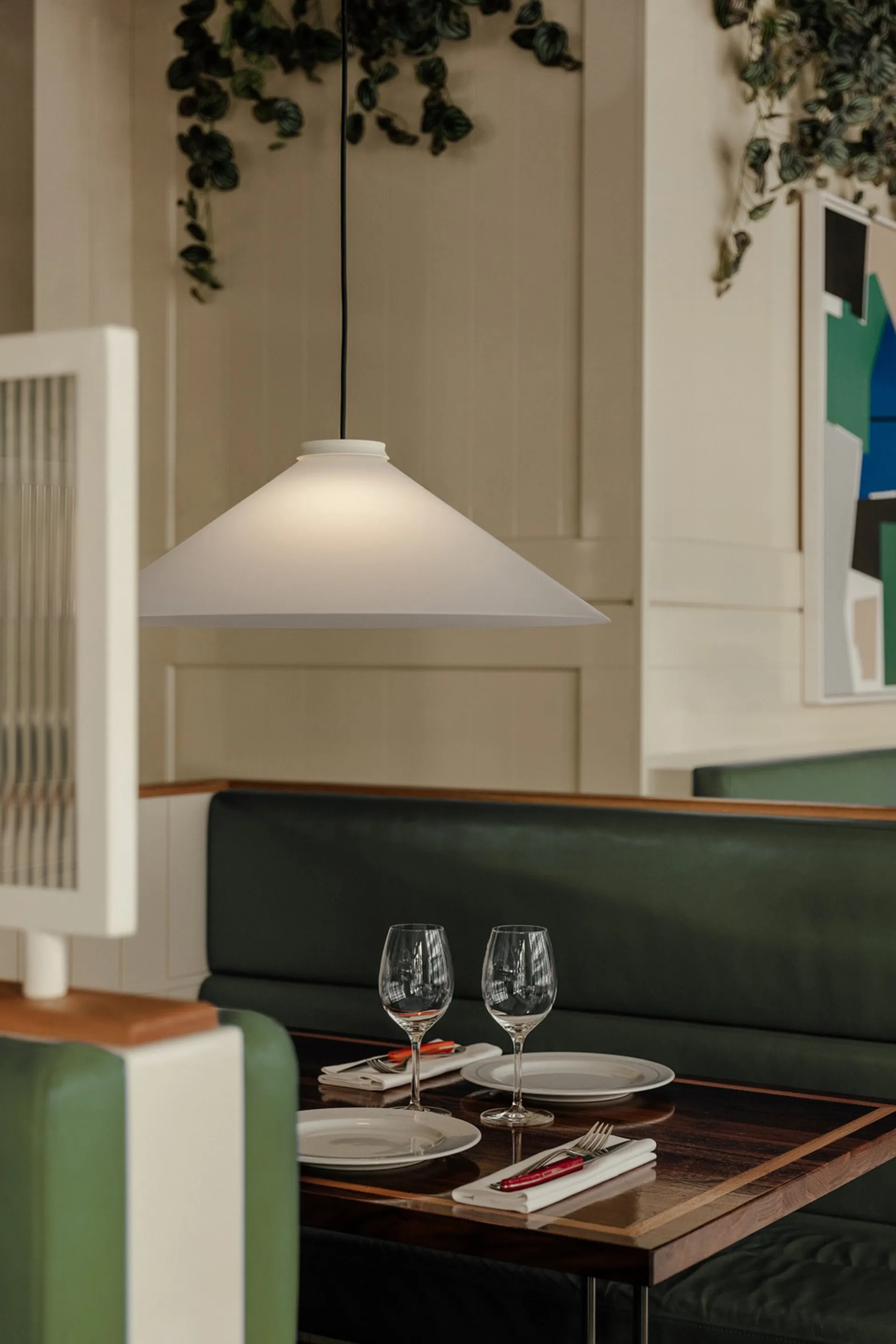 Candeeiro Aline 58 , Algodão  Pholc