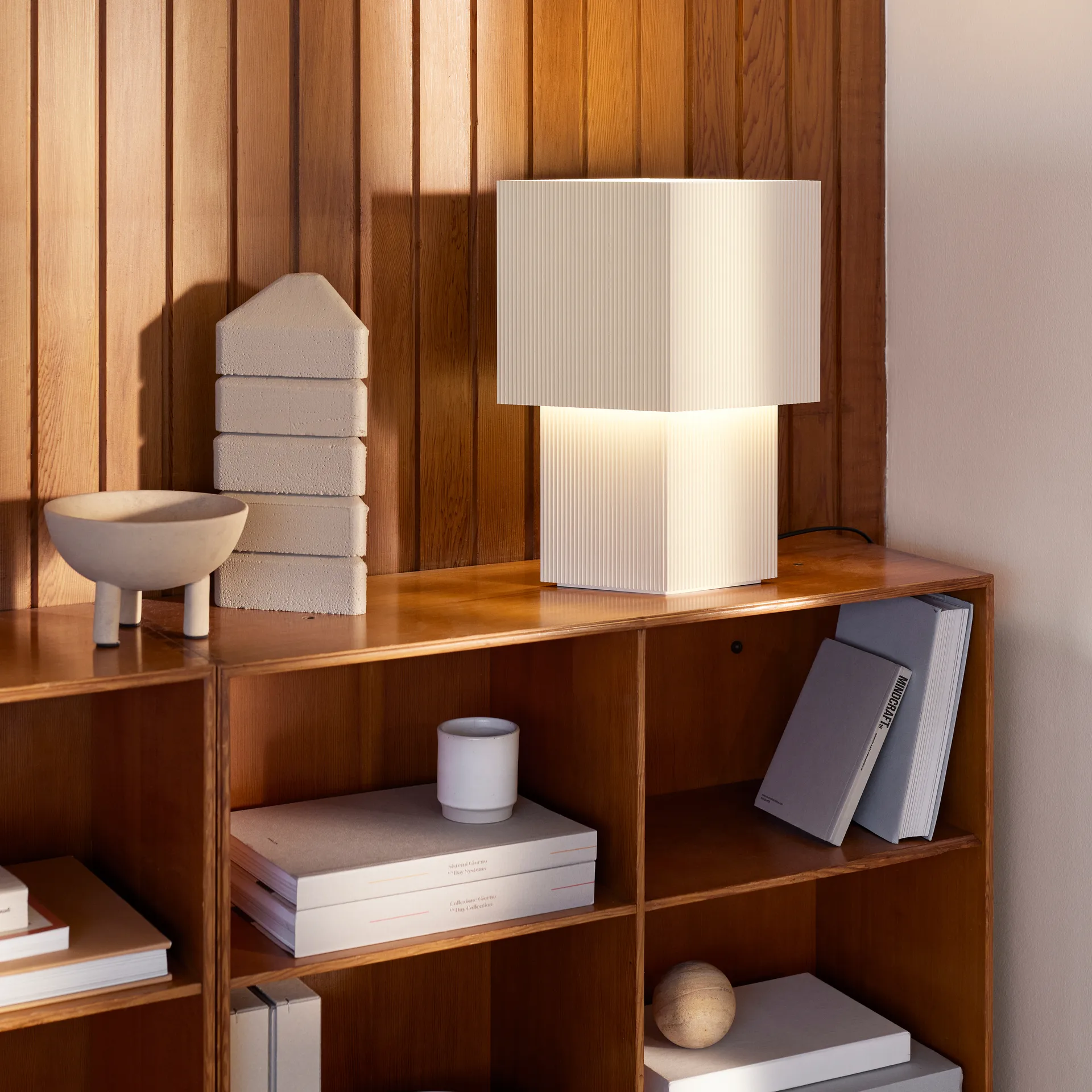 Candeeiro de mesa Romb 36, Cotton Pholc