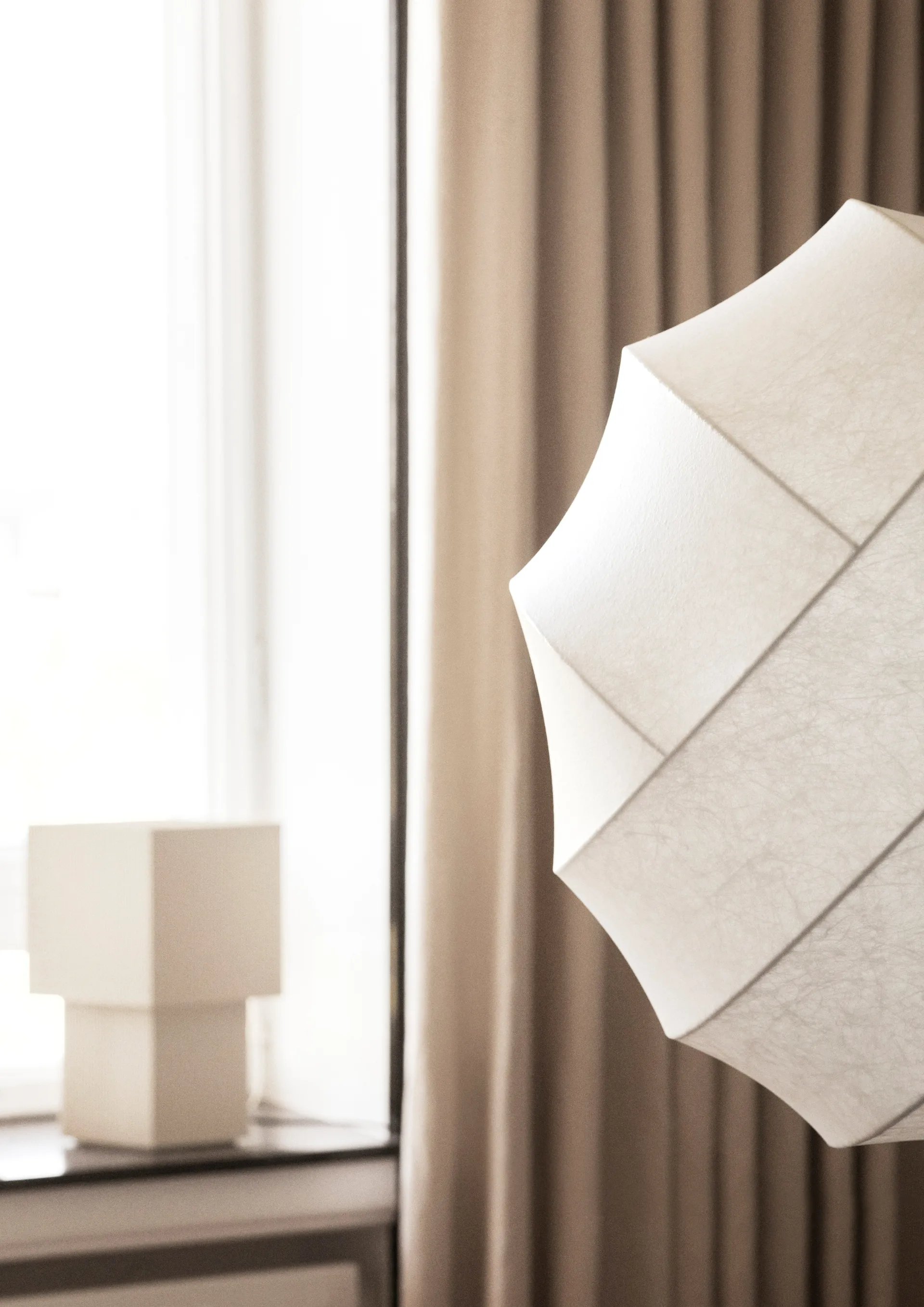 Candeeiro suspenso Turner 50, Branco Pholc