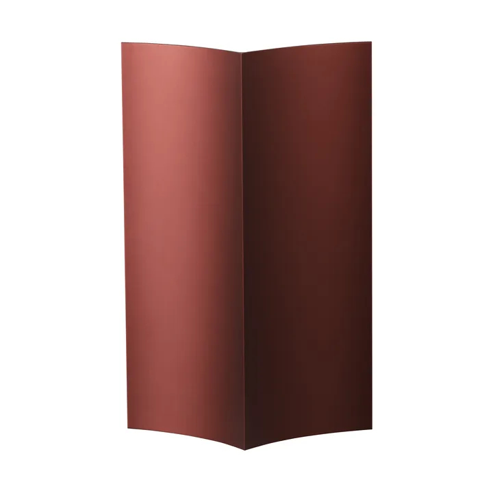 Concave 27 candeeiro de parede - Oxide (vermelho) - Pholc