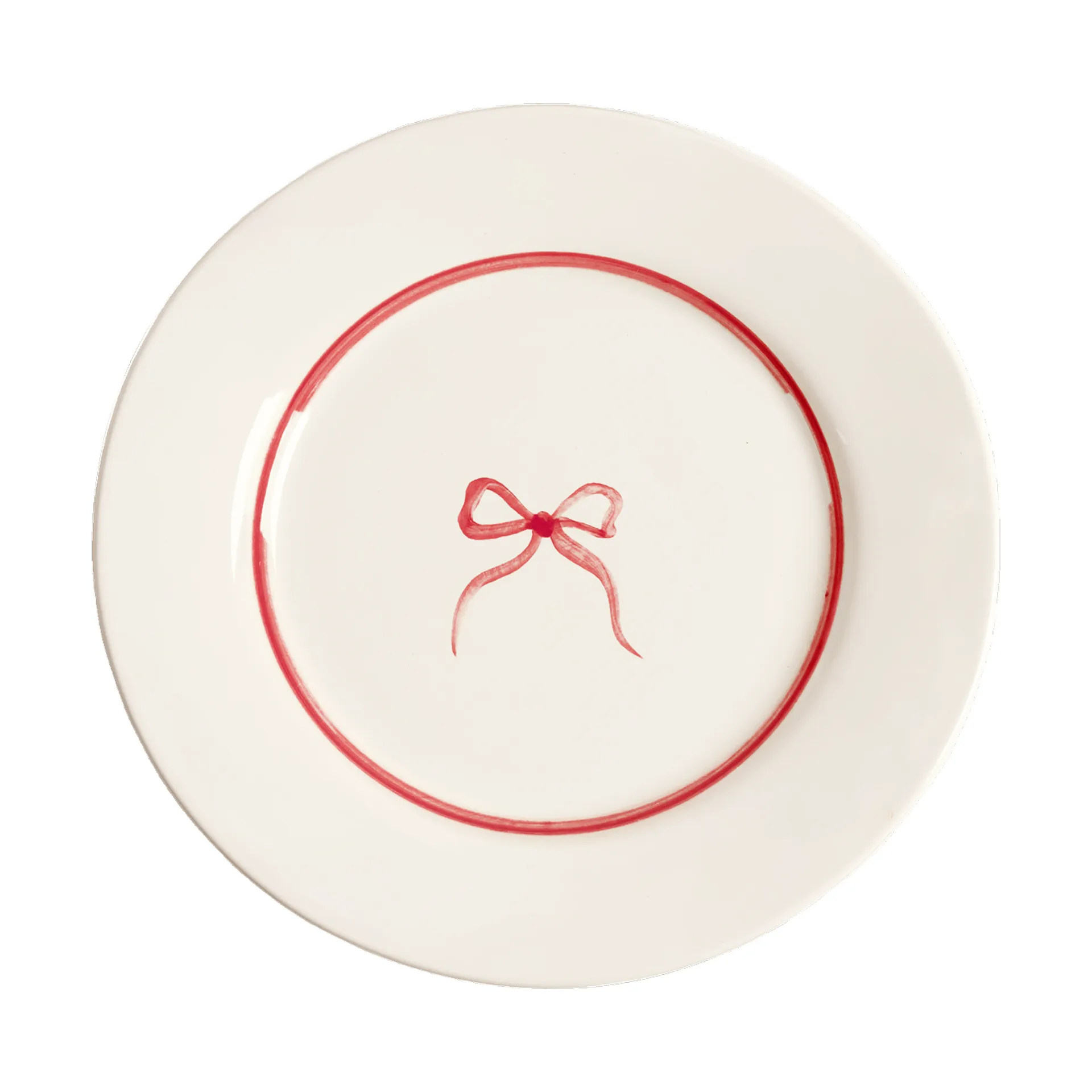 Bow prato de salada, Dark Pink, 22 cm Pick a Poppy