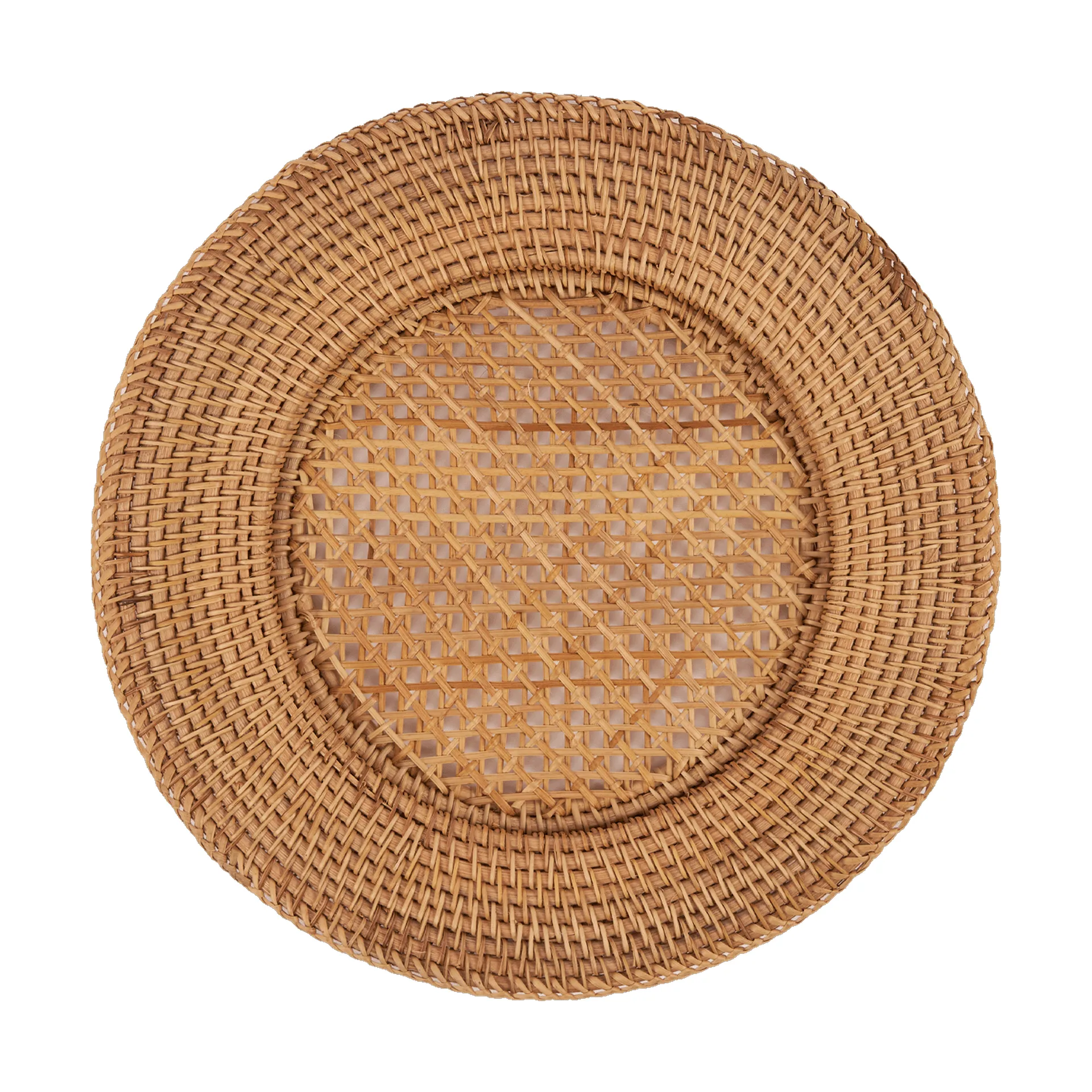 Classic Rattan base para pratos, Natural, 33 cm Pick a Poppy