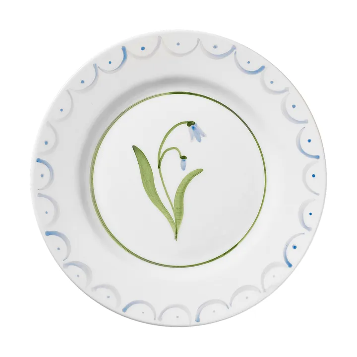 Cottage Flower prato de salada - Light Blue, 22 cm - Pick a Poppy