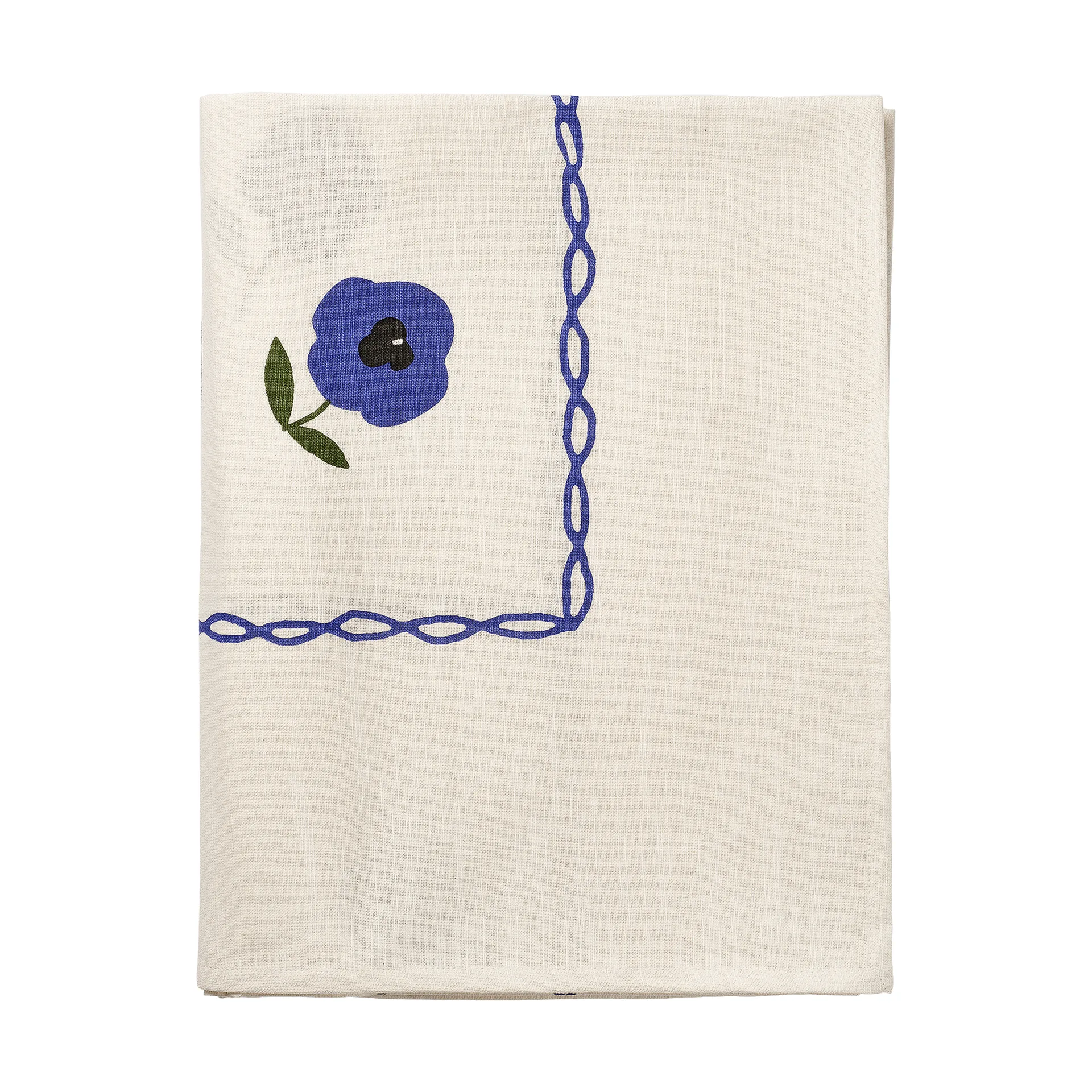 Madelen Möllard Pansy toalha de mesa, Blue, 350x150 cm Pick a Poppy
