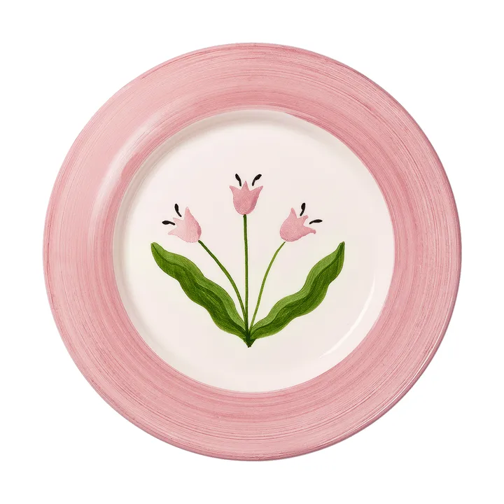 Madelen Möllard Tulip prato de salada - Pink, 22 cm - Pick a Poppy