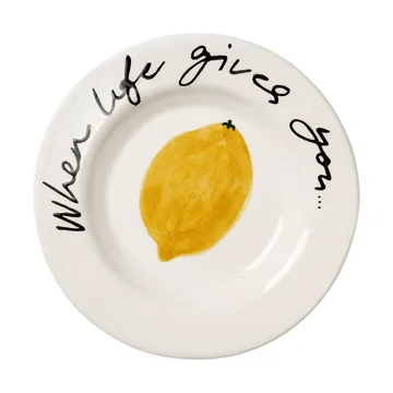 Prato de tapas Lemon - Amarelo, 15 cm - Pick a Poppy