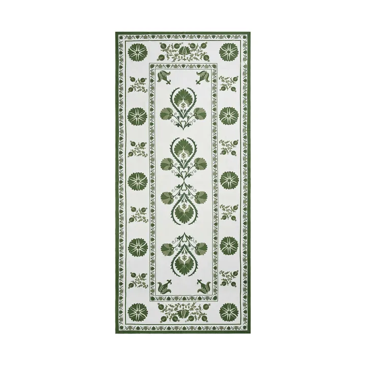 Suzani toalha de mesa - Green, 350x150 cm - Pick a Poppy
