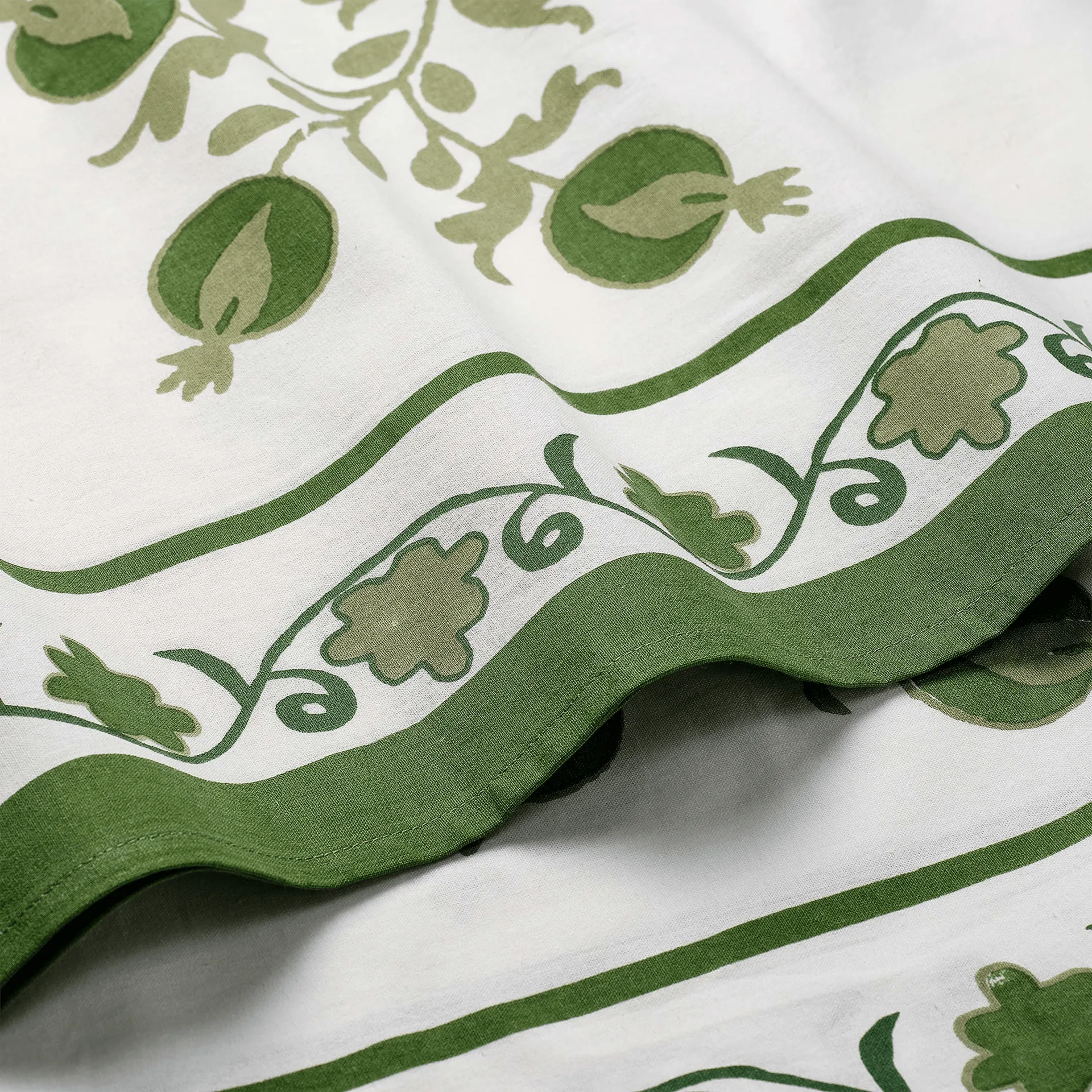 Suzani toalha de mesa, Green, 350x150 cm Pick a Poppy