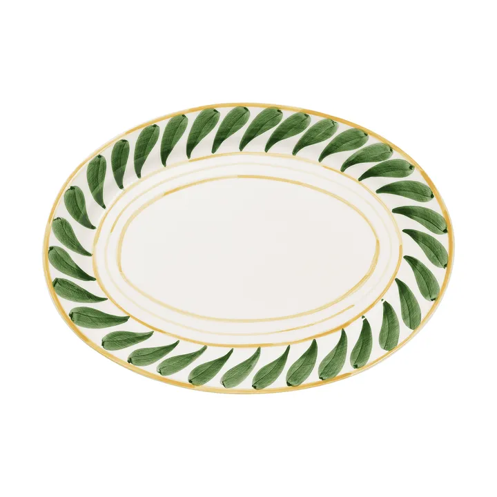 Swirl travessa de servir - Verde, 32 cm - Pick a Poppy