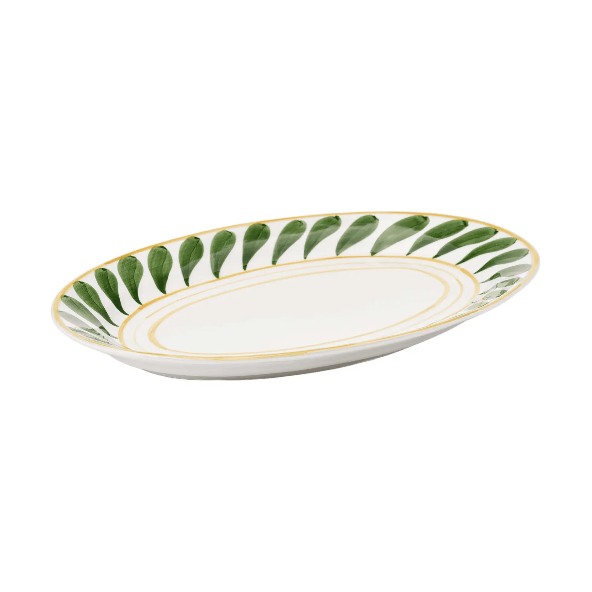 Swirl travessa de servir, Verde, 32 cm Pick a Poppy