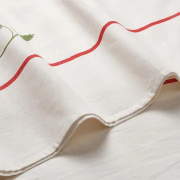 Wild Strawberry toalha de mesa - Vermelho, 350x150 cm - Pick a Poppy
