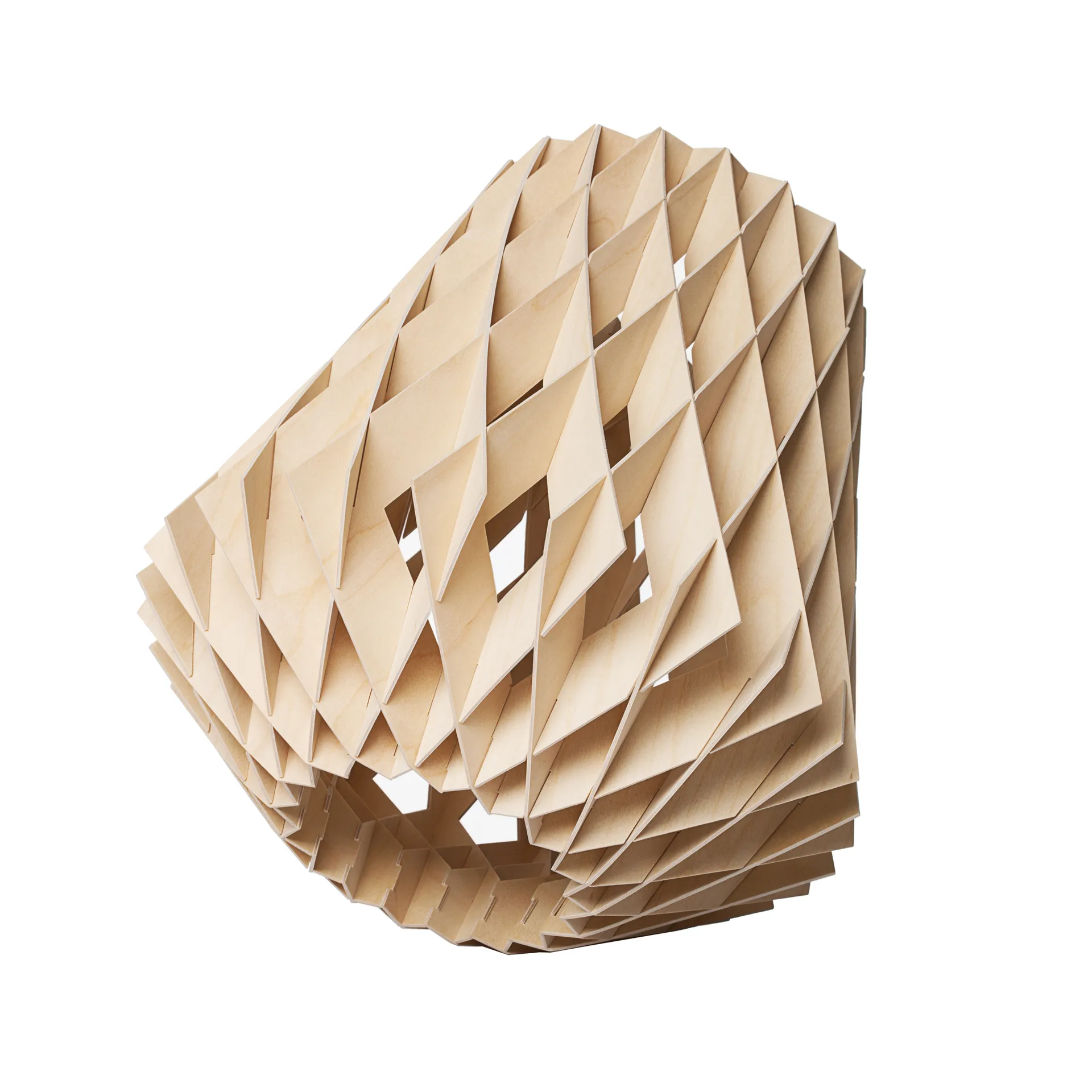 Candeeiro de mesa Pilke Signature Ø28 cm, bétula Pilke