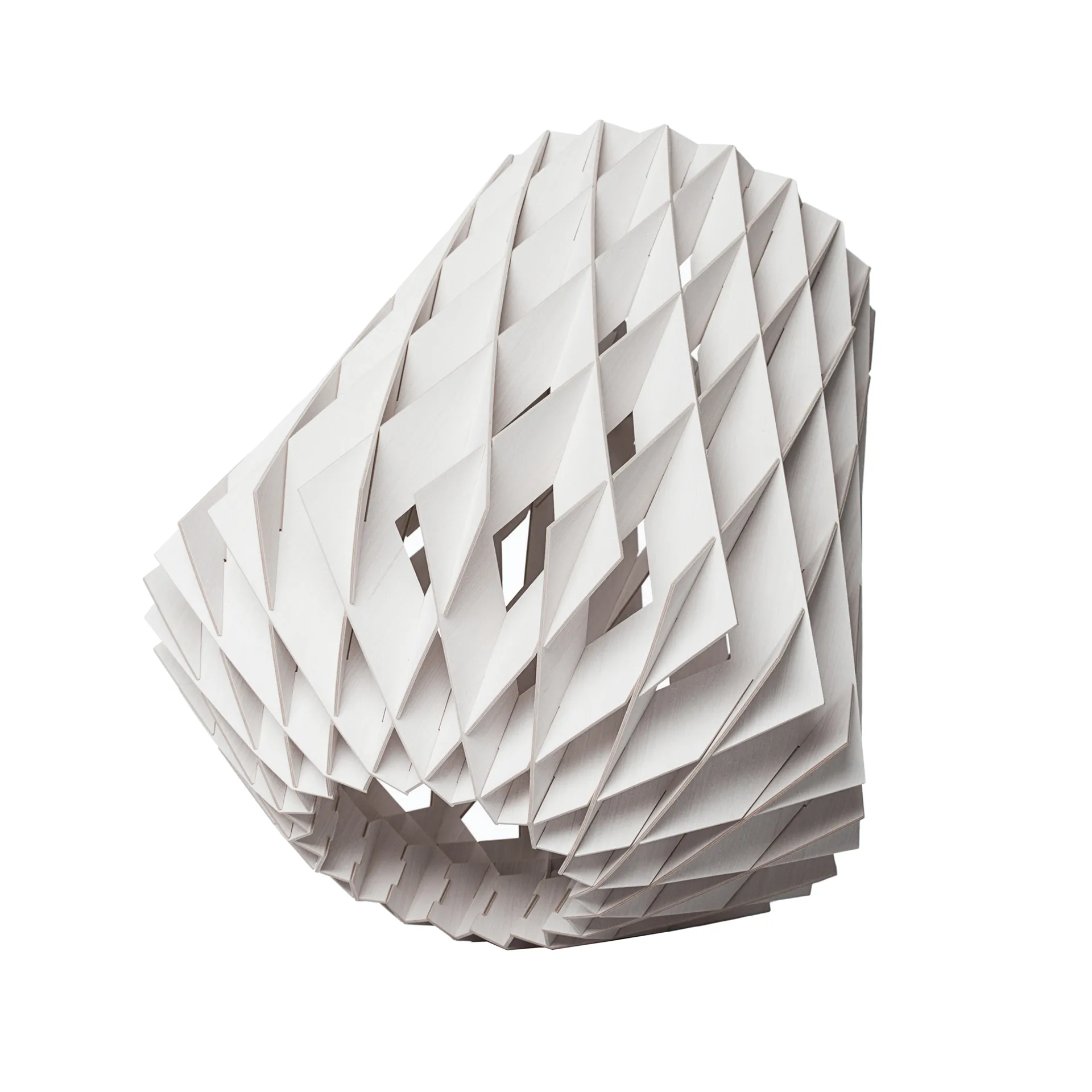 Candeeiro de mesa Pilke Signature Ø28 cm, Branco Pilke