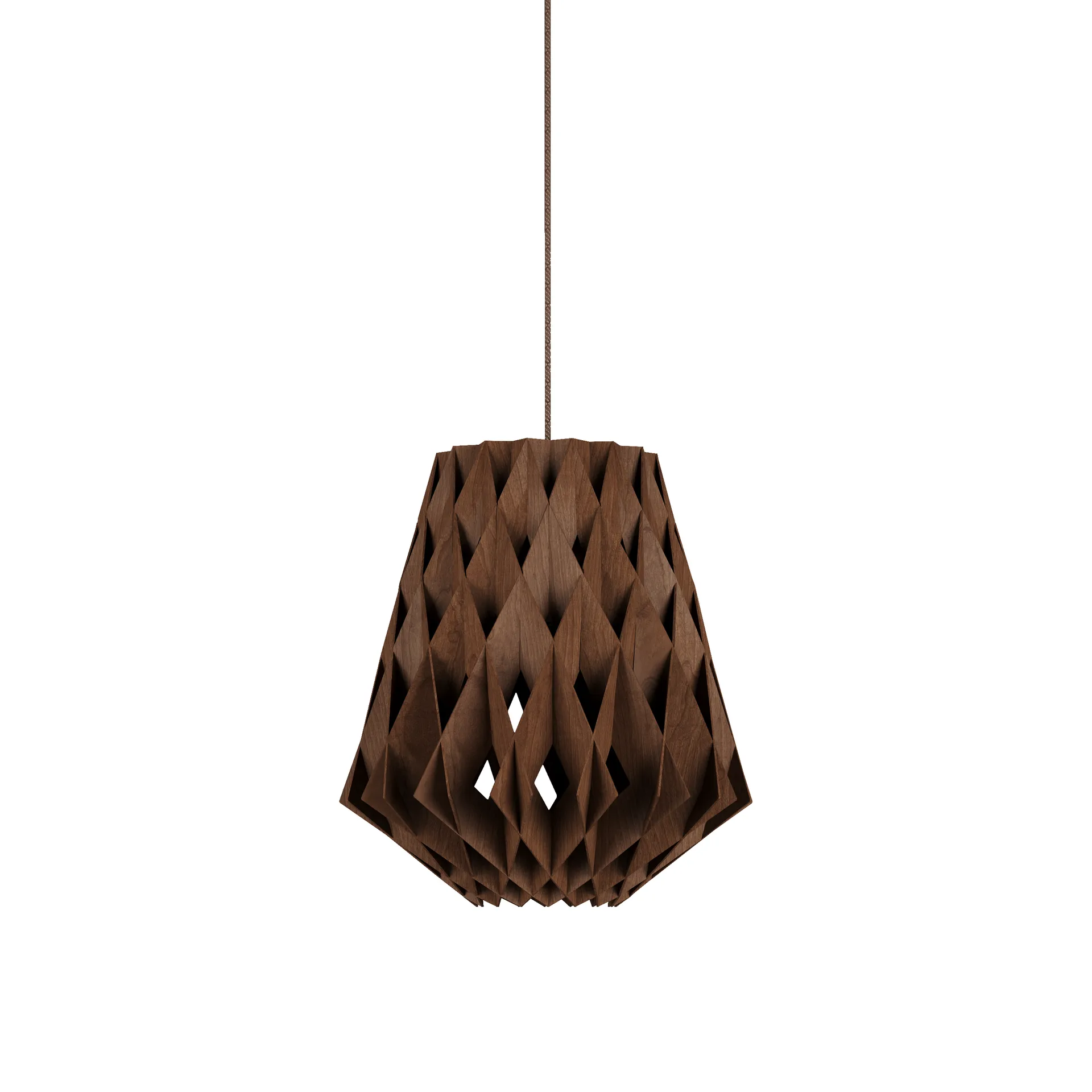 Pilke Signature candeeiro suspenso Ø50 cm, Castanho Pilke