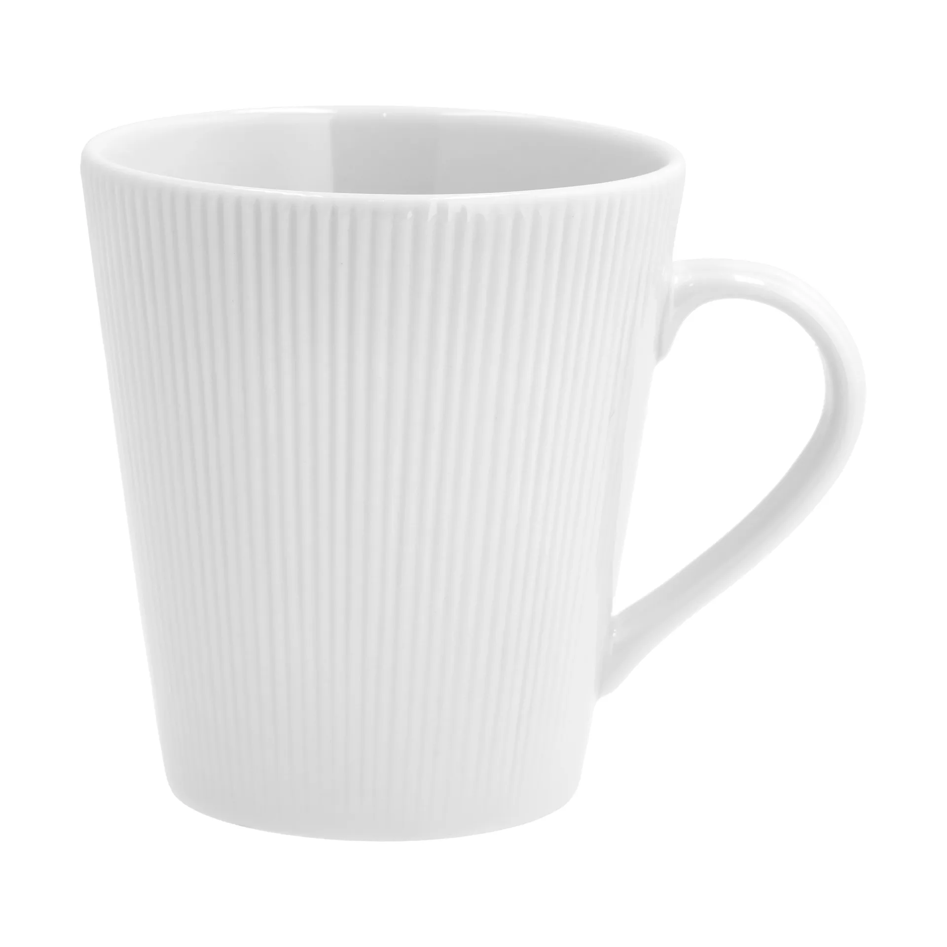 Caneca Eventail 30 cl, Branco Pillivuyt