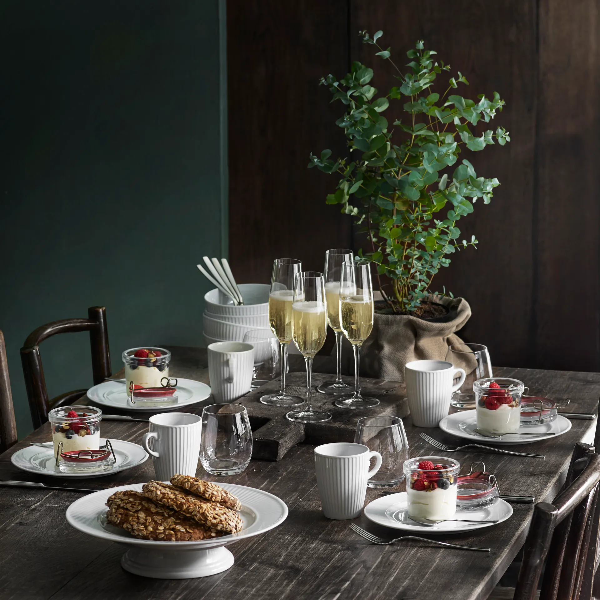 Caneca Plissé 27 cl, Branco Pillivuyt