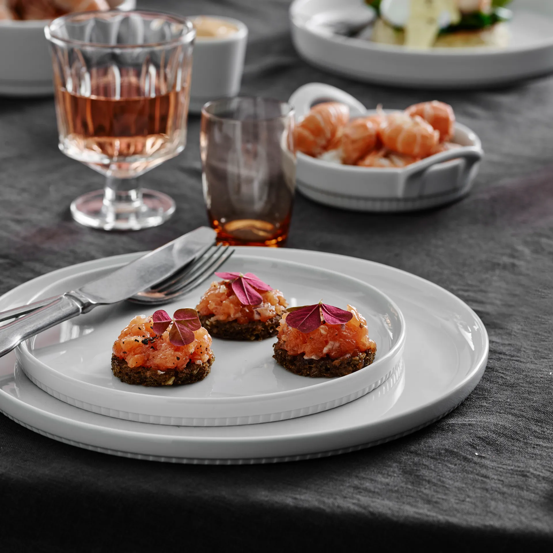 Prato com borda direita pequeno Toulouse Ø 15,5 cm, branco Pillivuyt