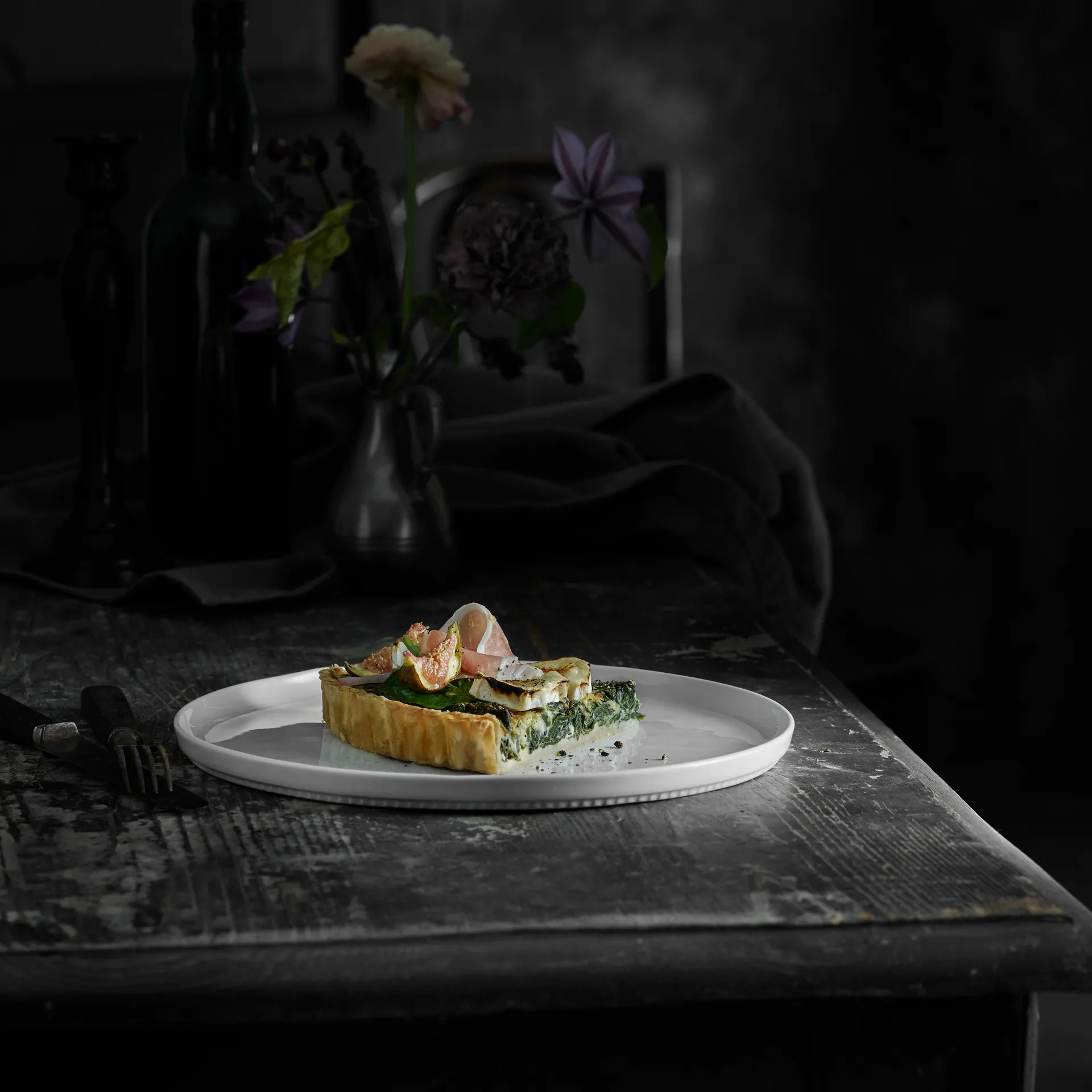 Prato com borda direita Toulouse Ø 26 cm, Branco Pillivuyt