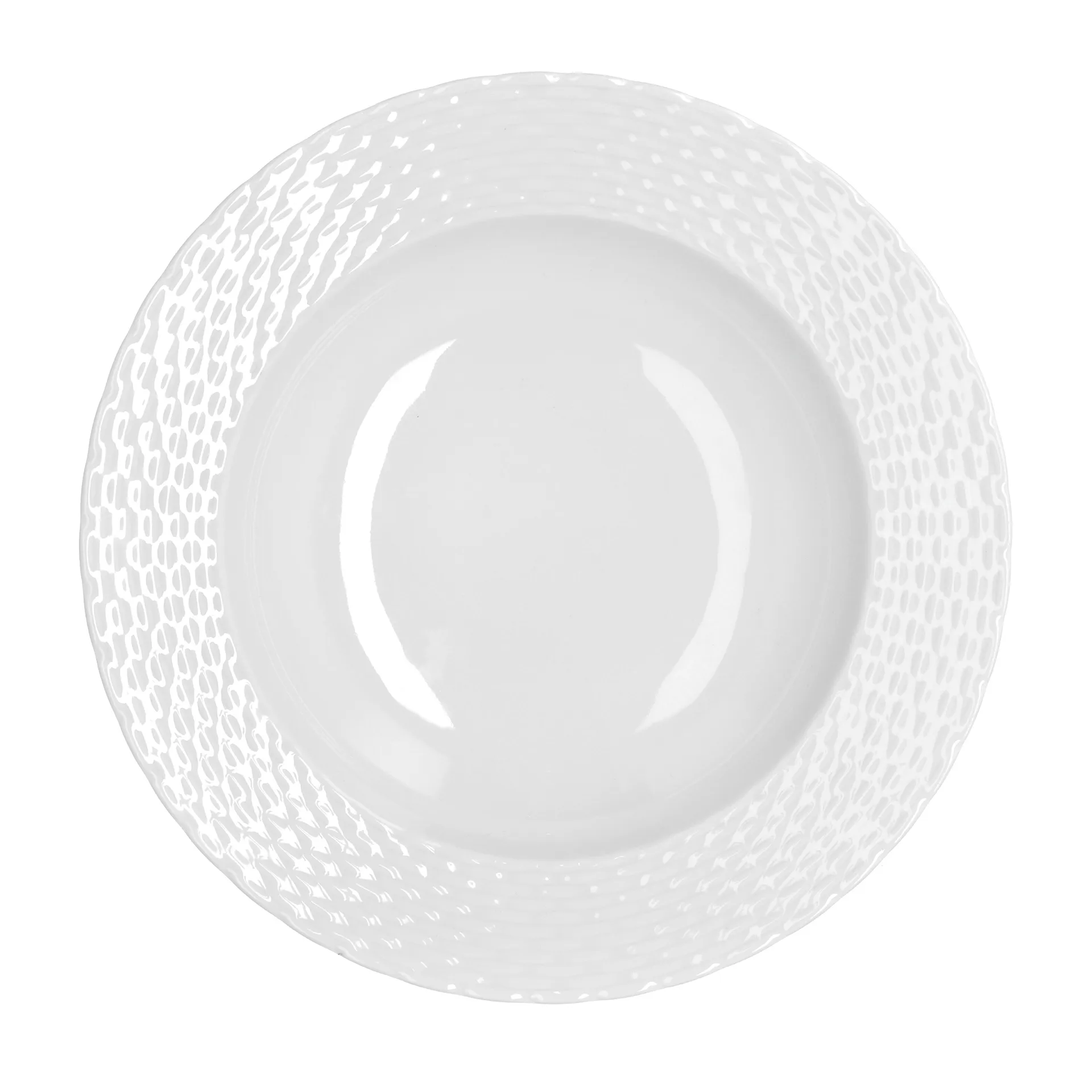 Prato fundo Basket Ø23 cm, Branco Pillivuyt