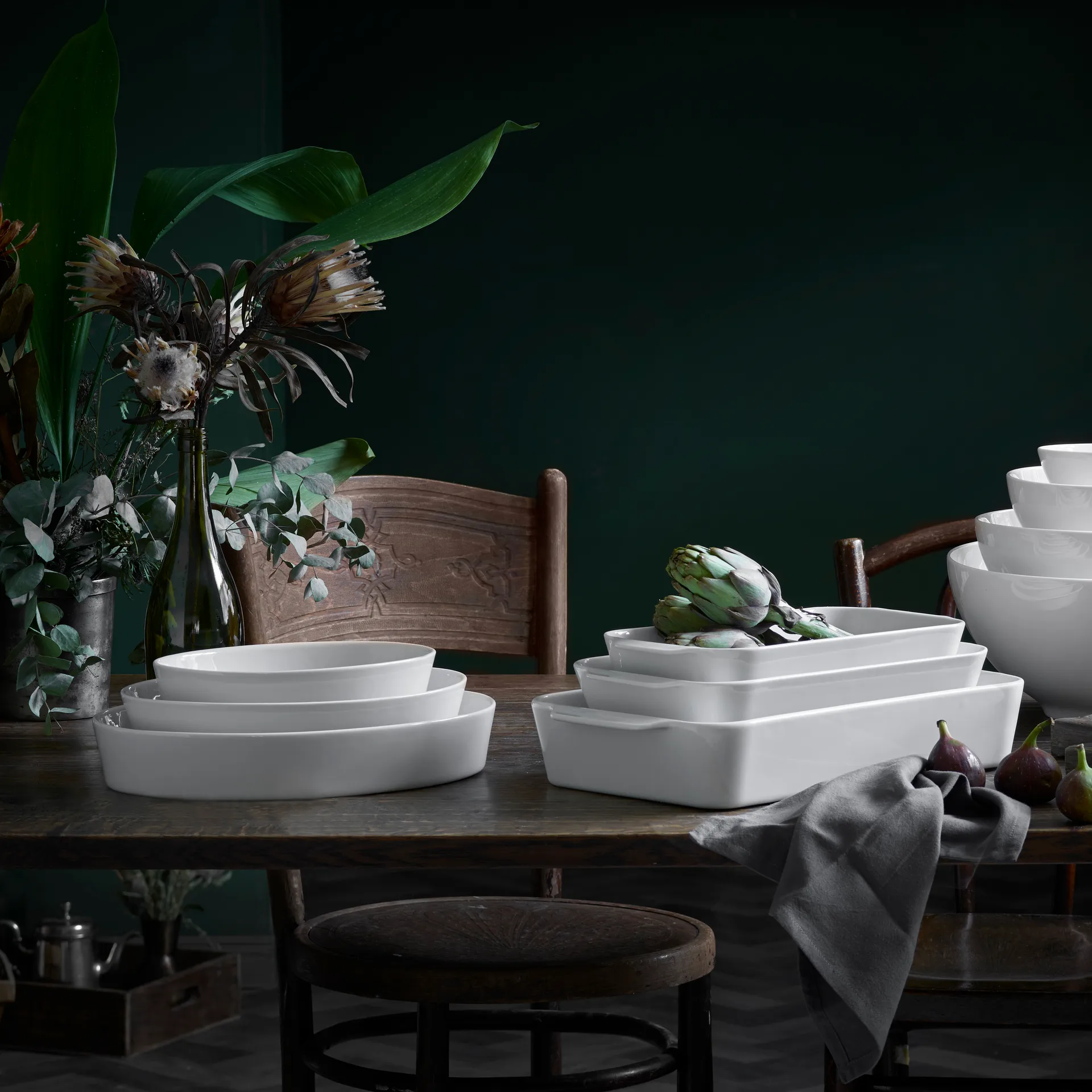 Prato oval Pillivuyt, Médio Pillivuyt