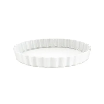 Prato para flan redondo branco Pillivuyt - Ø21 cm - Pillivuyt