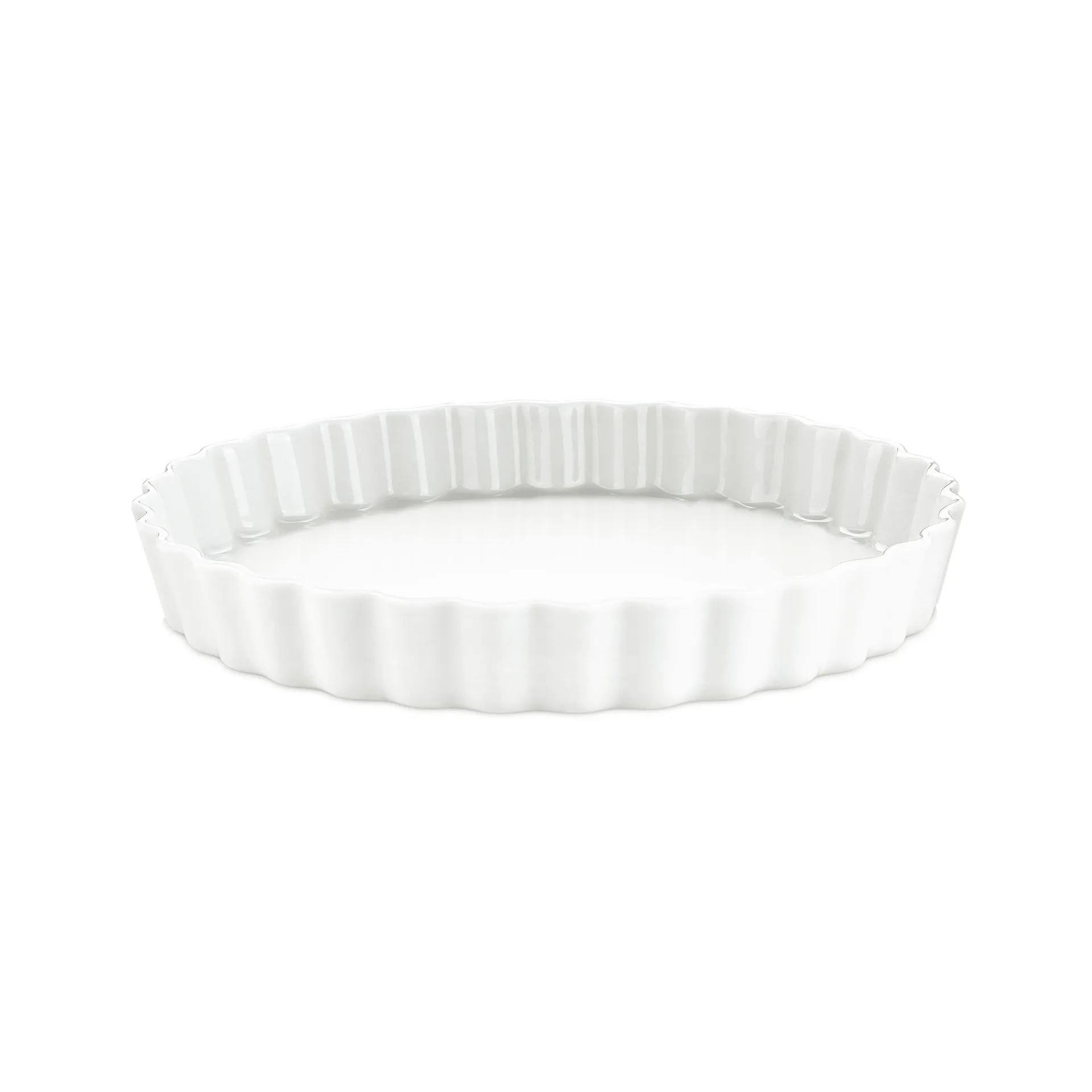 Prato para flan redondo branco Pillivuyt, Ø24 cm Pillivuyt