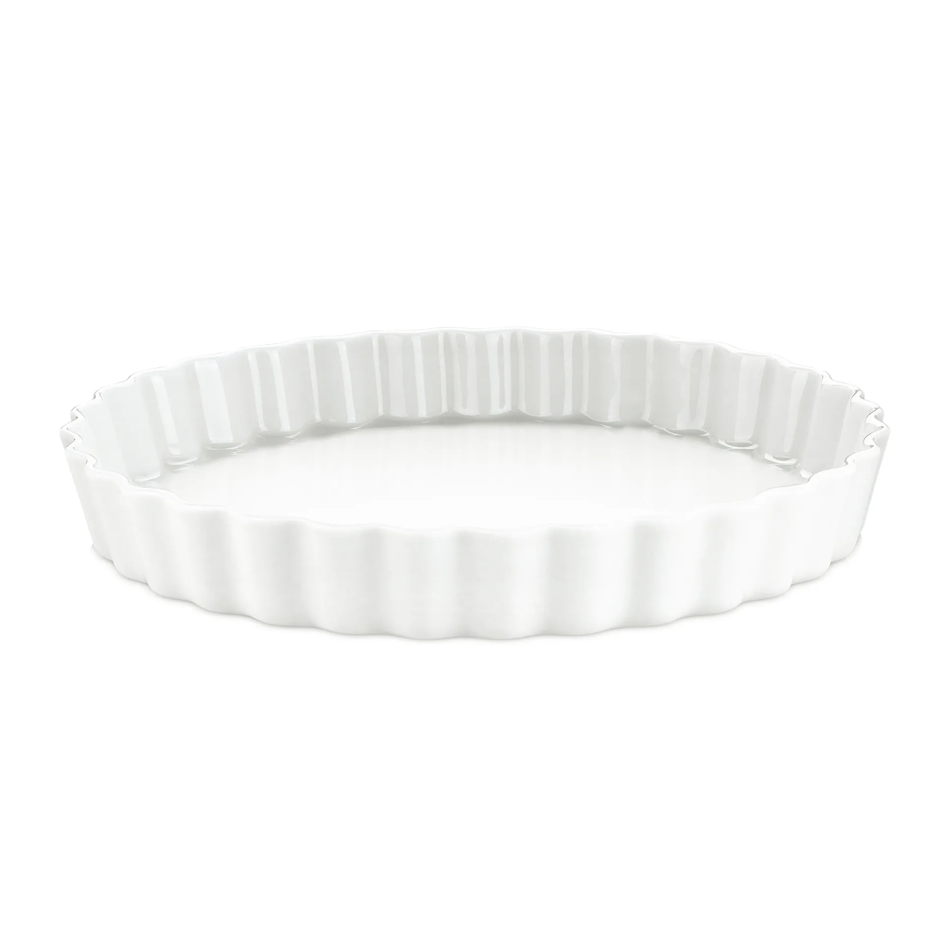 Prato para flan redondo branco Pillivuyt, Ø27,5 cm Pillivuyt