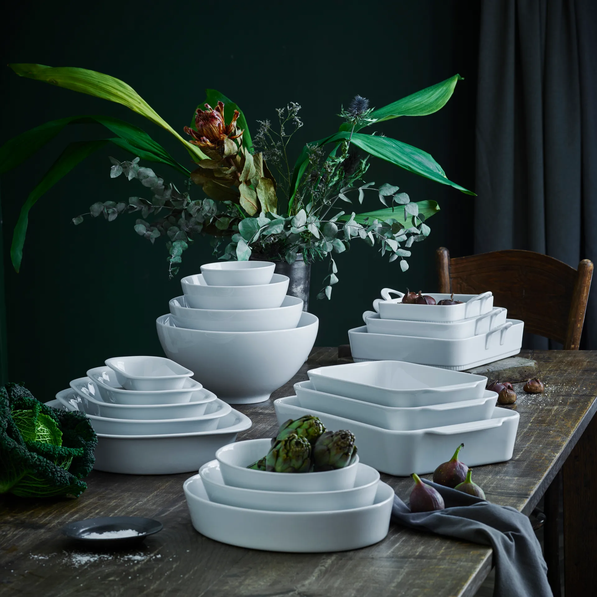 Travessa branco Pillivuyt, 38x21 cm Pillivuyt