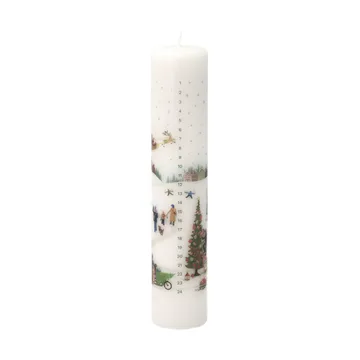 Velas calendário Vinter Ø5x25 cm - Branco - Pillivuyt